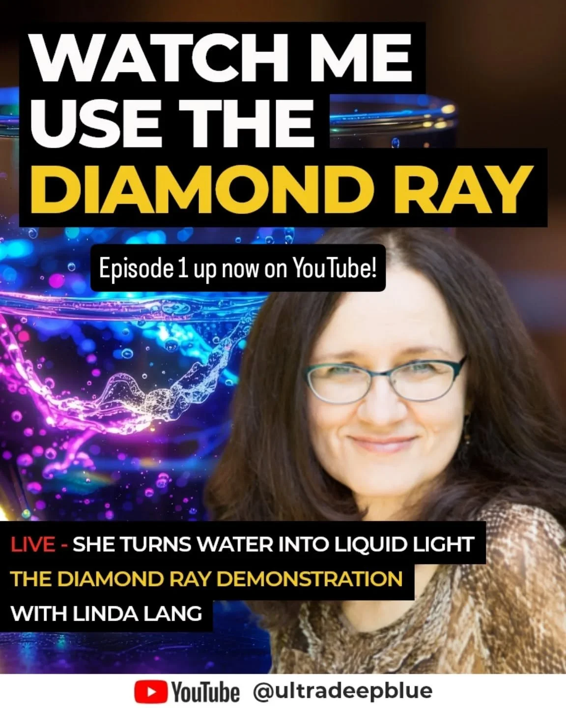 Episode 1 of the Ultradeep.blue podcast now on YouTube. Watch, like, subscribe! YouTube @ultradeepblue. Thank you Linda! You were an amazing guest! Check out her Instagram @thoughtchange123 and website thoughtchange.com. Watch the episode here: https
