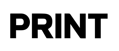 Print Magazine Logo featuring the A-to-Zish Dictionary
