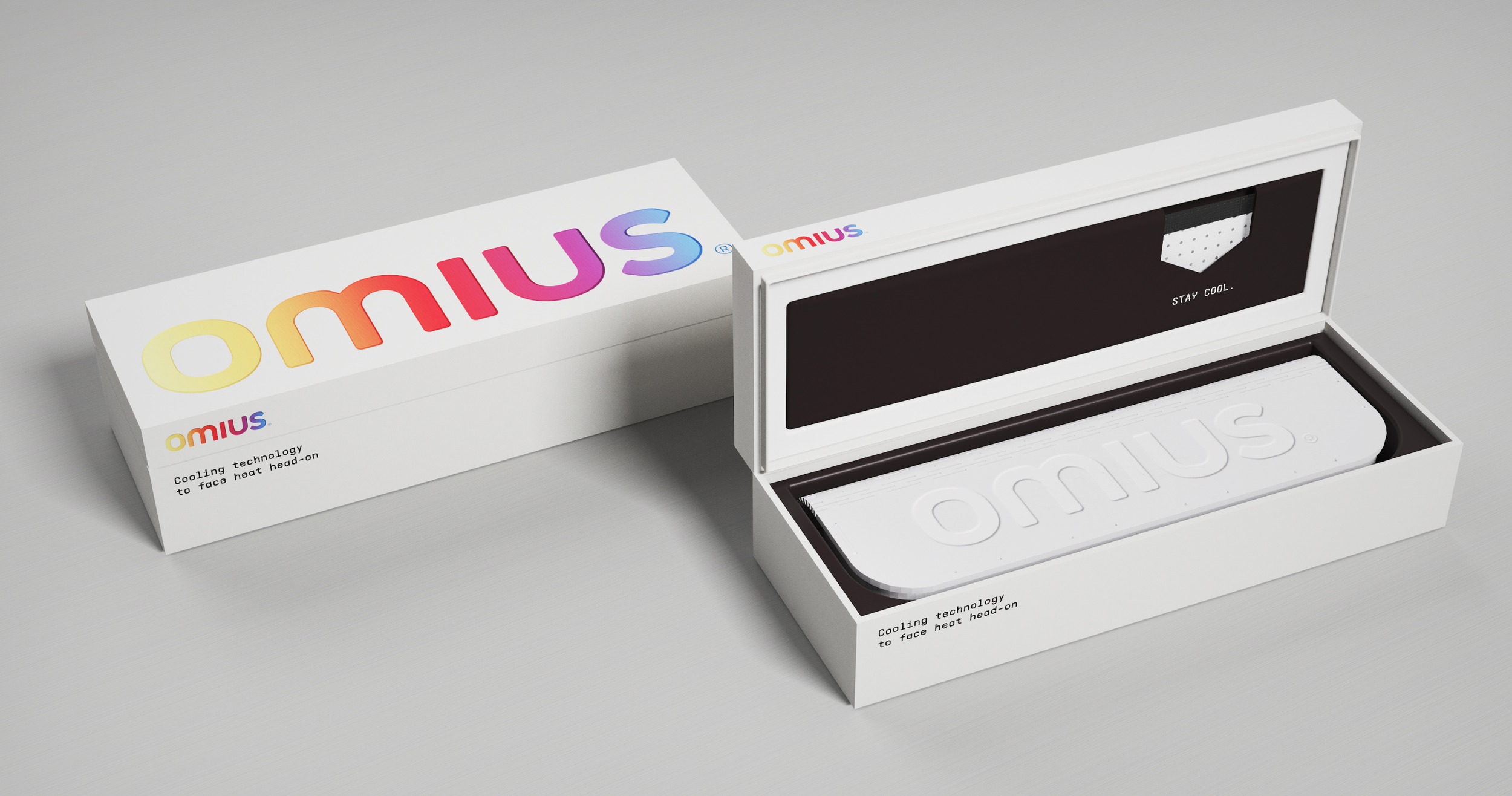 OMIUS packaging design