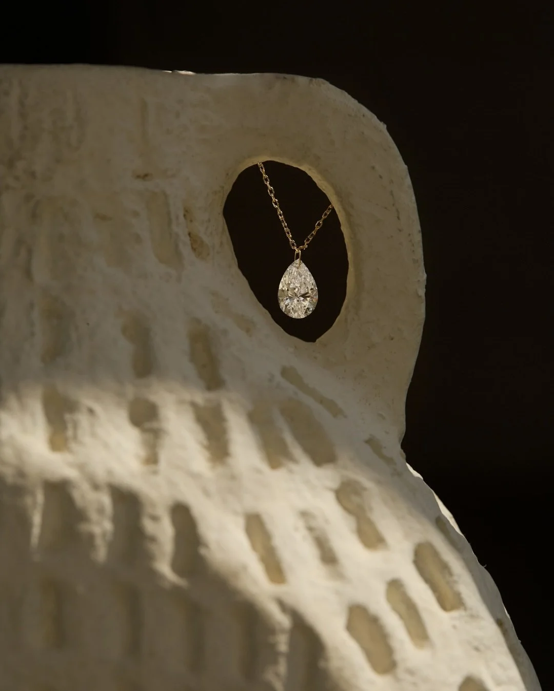 Diamond Pendant Photo Art Direction by LETTER A