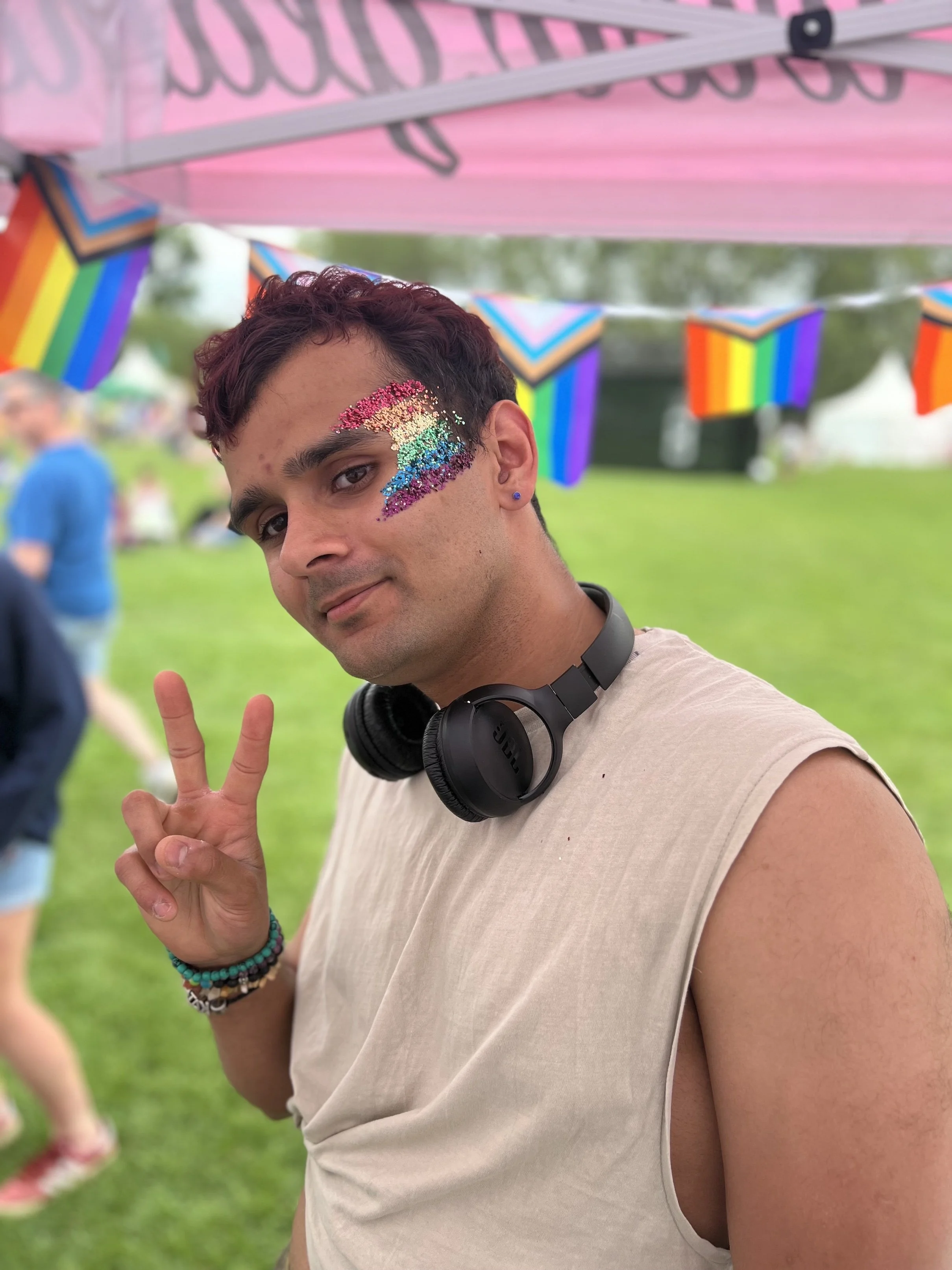 Pride Rainbow Glitter