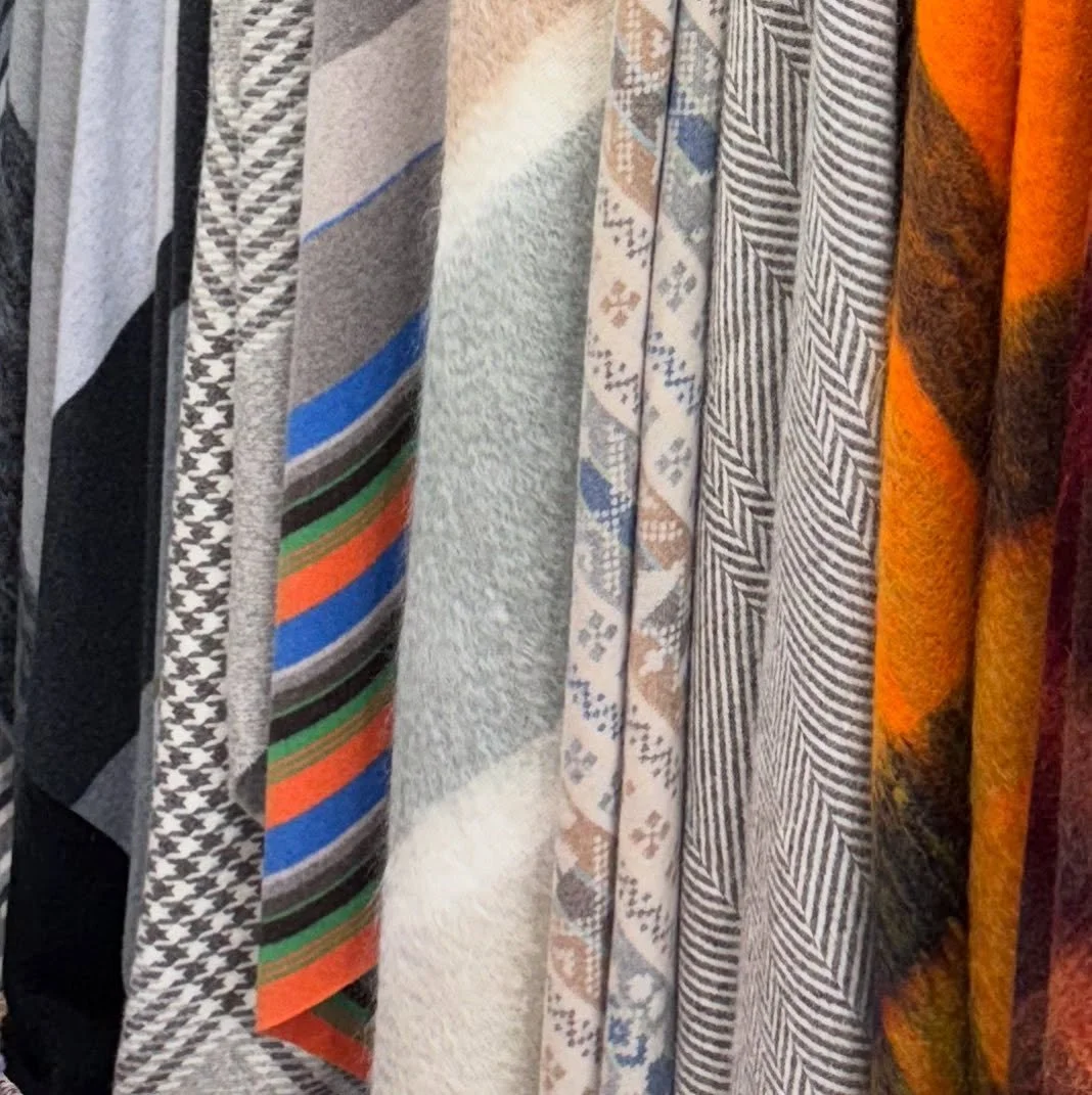 We love neutrals too! Hope to see you at #homeandgiftharrogate today! 

#britishwool #merinolambswool #madeinscotland #throws #lovecolour #scarves #hats #gloves #wraps