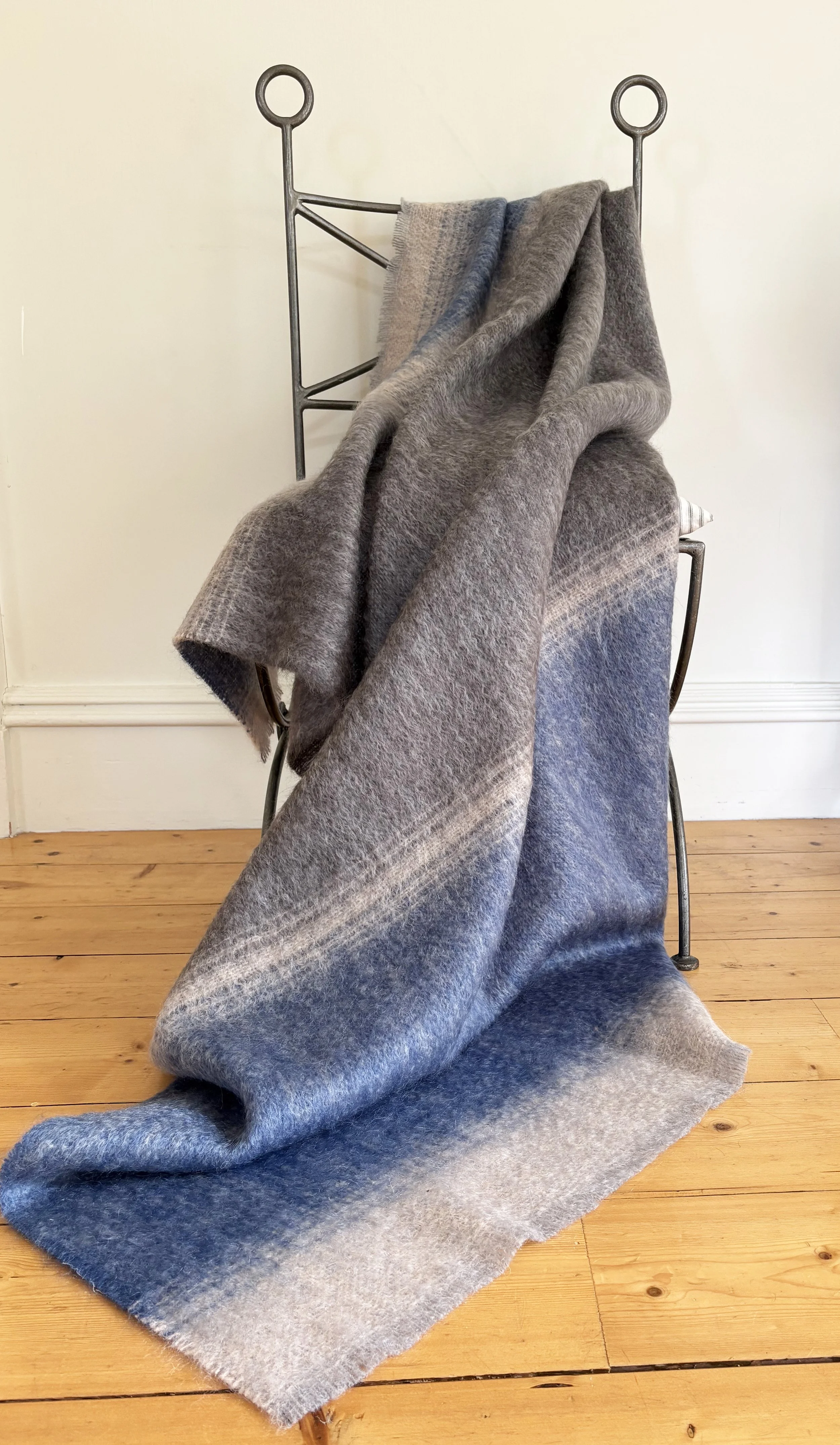Mohair Throw, Rothko Cloud