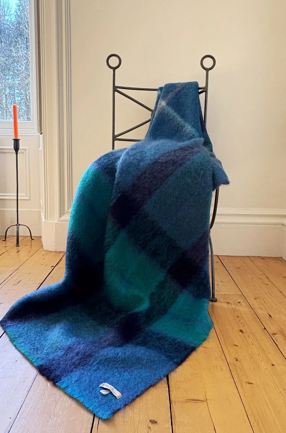 Mohair Throw Ecosse, Shore