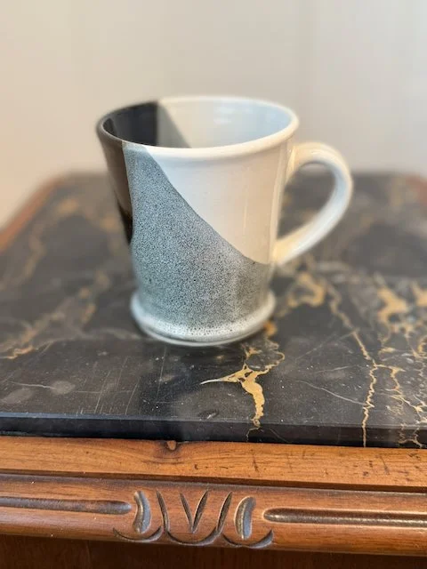 Coffee Mug - 10 oz. Ron Roy Black and Ash White