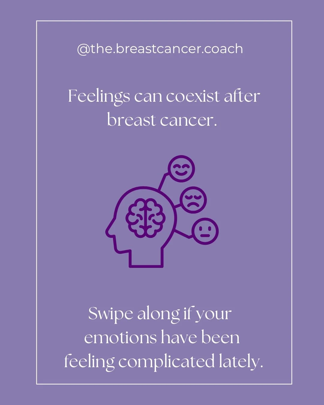 Do you recognise this: 

One day, you feel full of gratitude and hope&hellip;breast cancer and the trauma can do one, and you feel ready to take on the world! 😀

The next day, something triggers you&hellip;the fatigue is a heavy cloud and the joint 