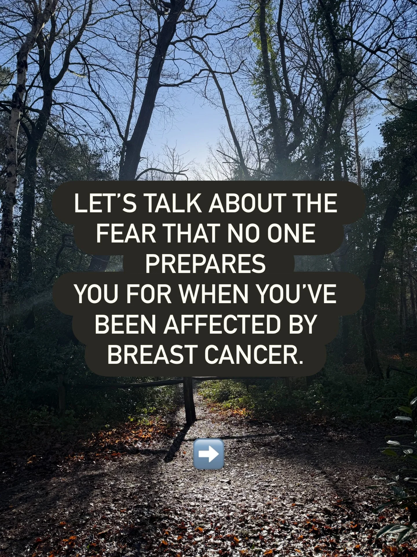If you are following my content here on Instagram, you may notice that I talk a lot about the fear of cancer recurrence. 

Why? Because it&rsquo;s very real and deserves as much validation as possible. 

Also why? Because throughout my early and youn