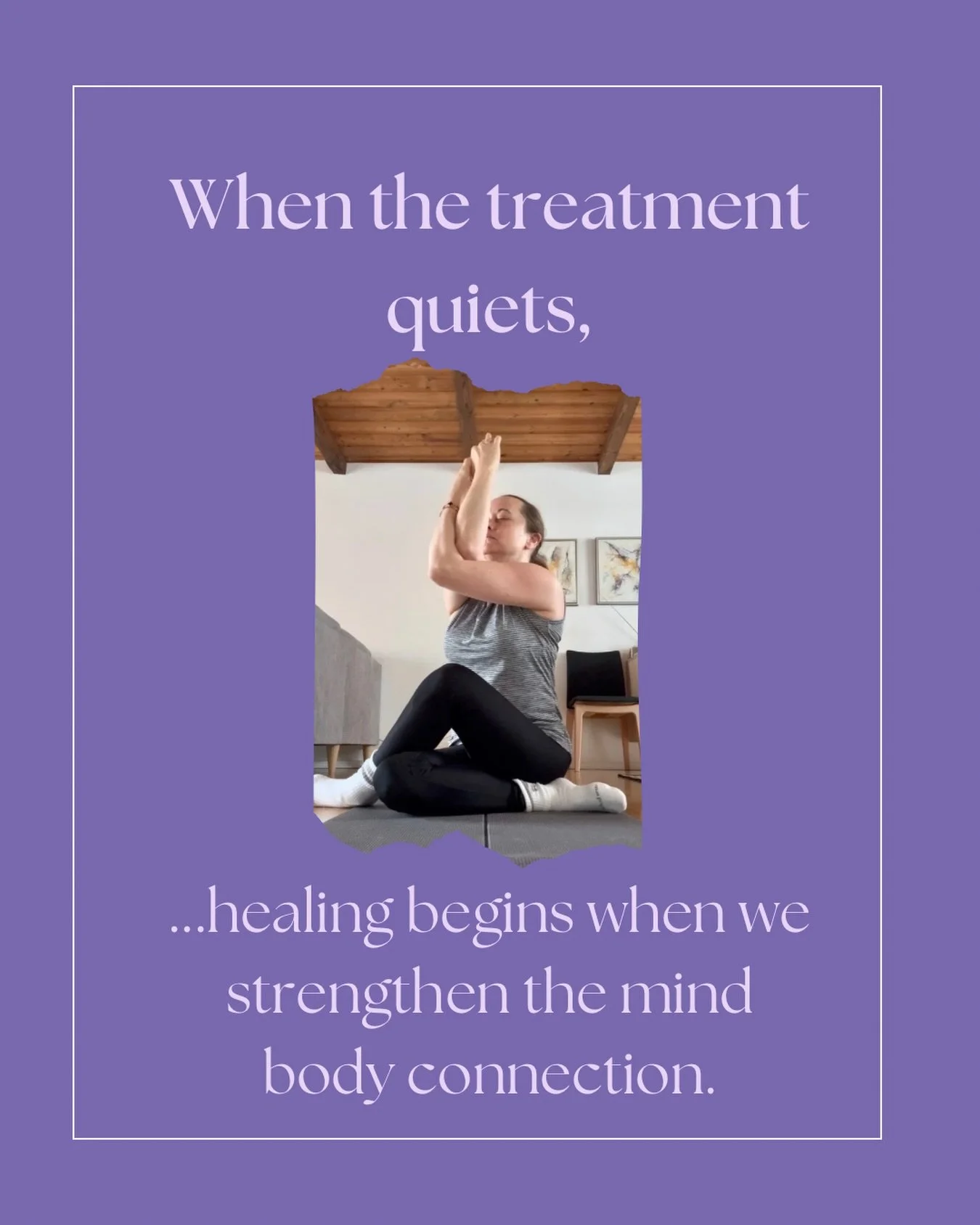 B O D Y ✨ M I N D 

When you&rsquo;re diagnosed with breast cancer, your body and mind is exposed to an enormous shock, which can lead to unresolved trauma and possibly PTSD. 

For months during treatment, you have lived in fight or flight mode, focu