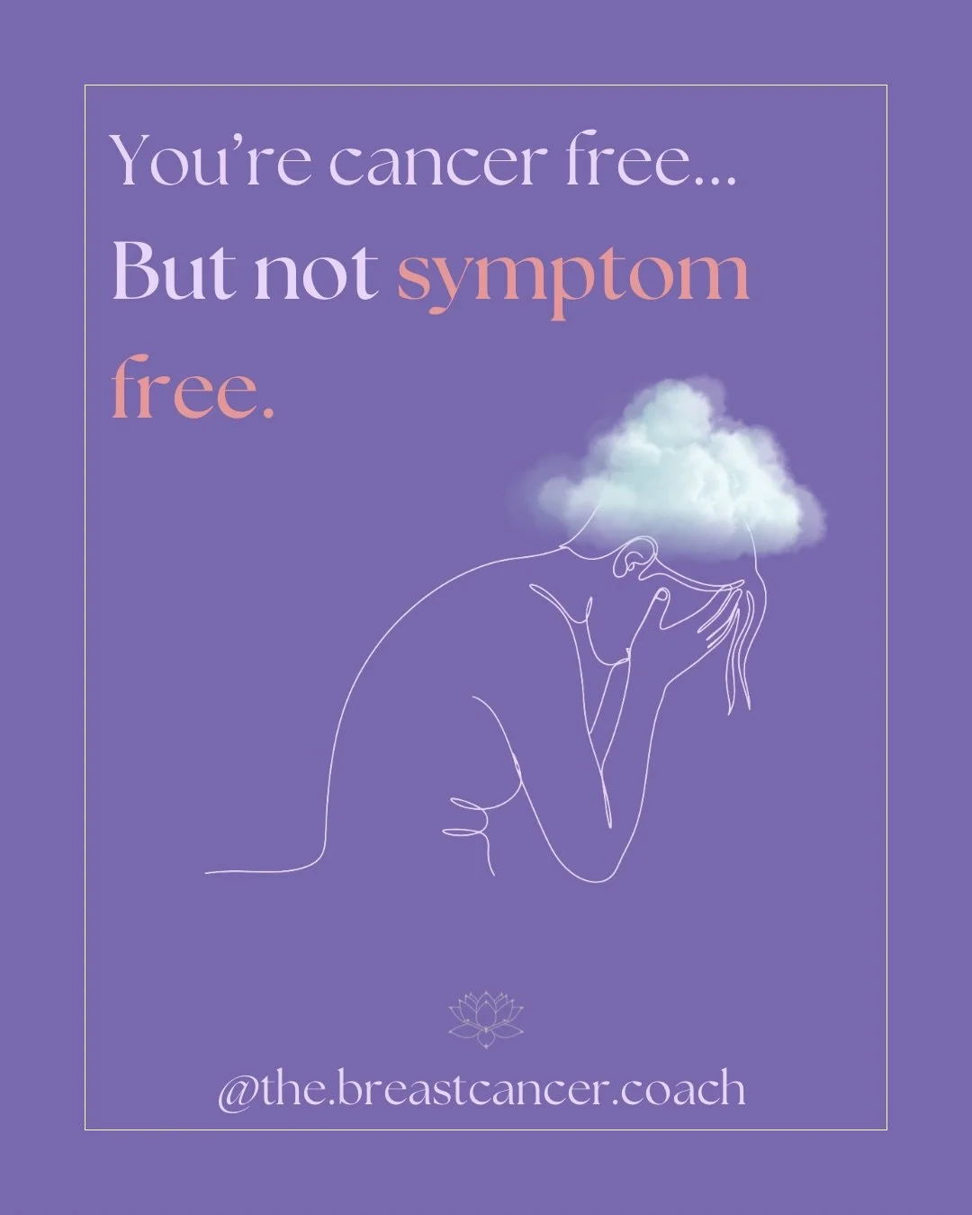 When treatment ends, your feelings might be mixed and no one really prepares you for this next stage. 

The fatigue 
The brain fog
The emotional weight

For many people, life after breast cancer doesn&rsquo;t feel like &ldquo;back to normal&rdquo;&he