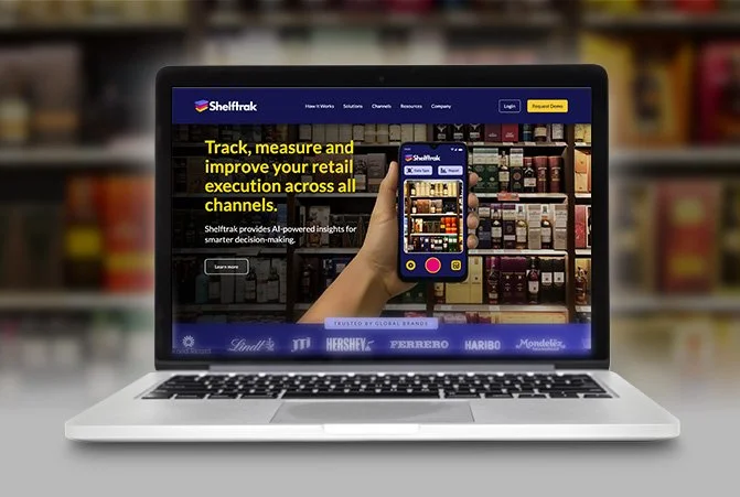 Retail Analytics Website Design: Putting Shelftrak Front and Centre