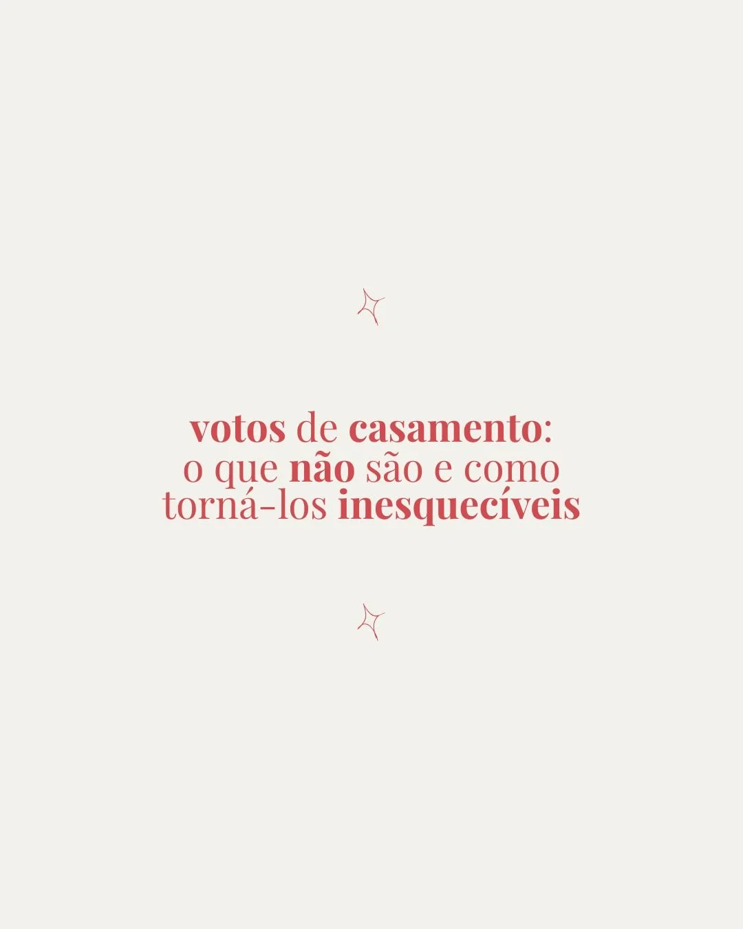 Se achas que os votos de casamento são isto… Pensa outra vez!