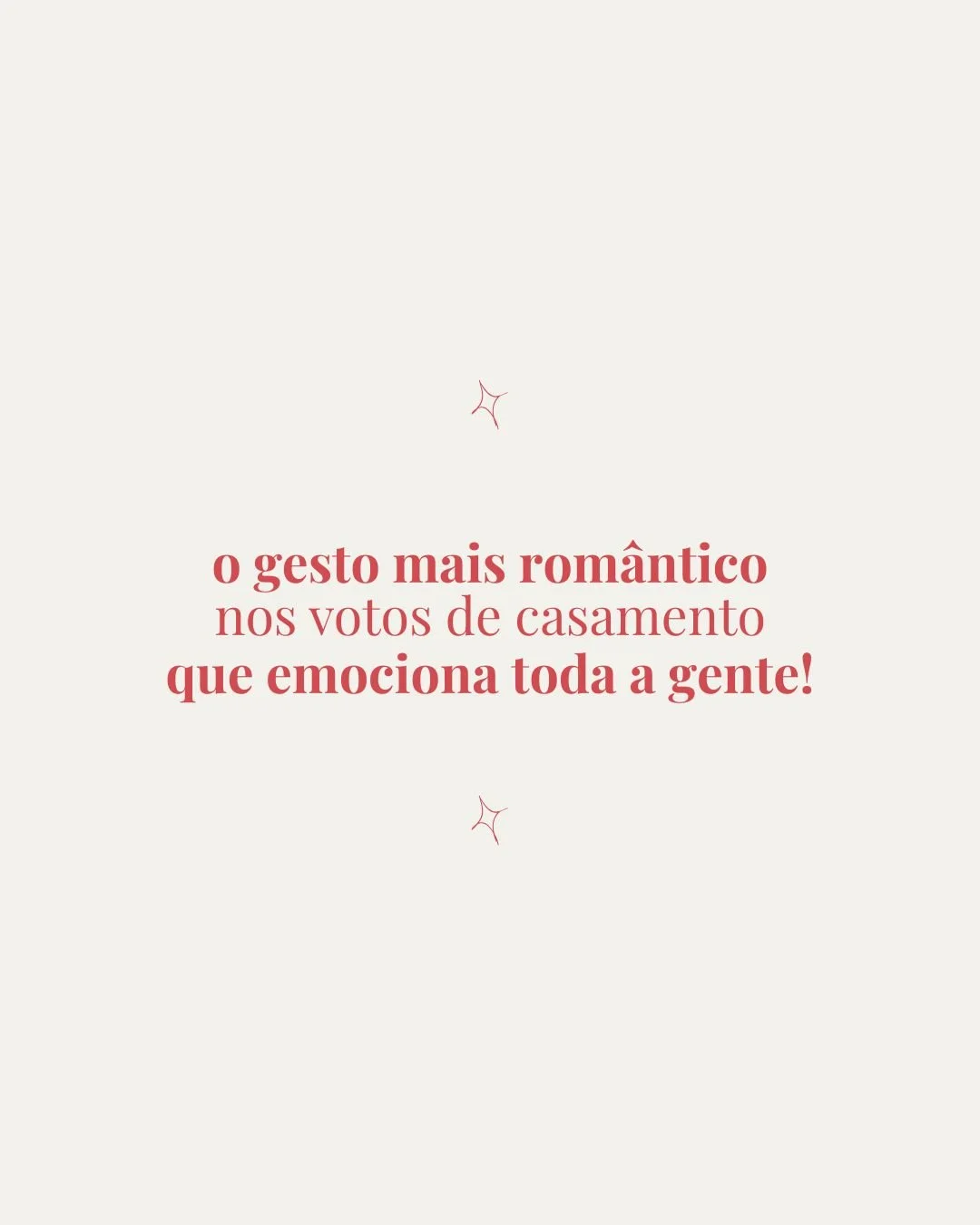 O gesto mais romântico nos votos de casamento que faz toda a diferença