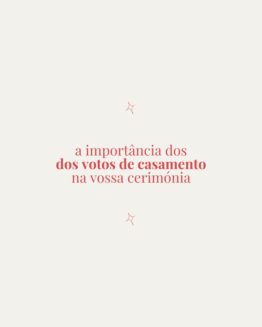 A importância dos votos na vossa cerimónia de casamento
