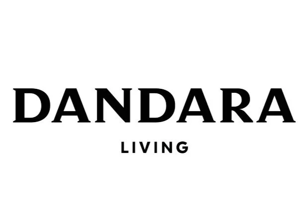 Dandara Living logo in black text on white background.
