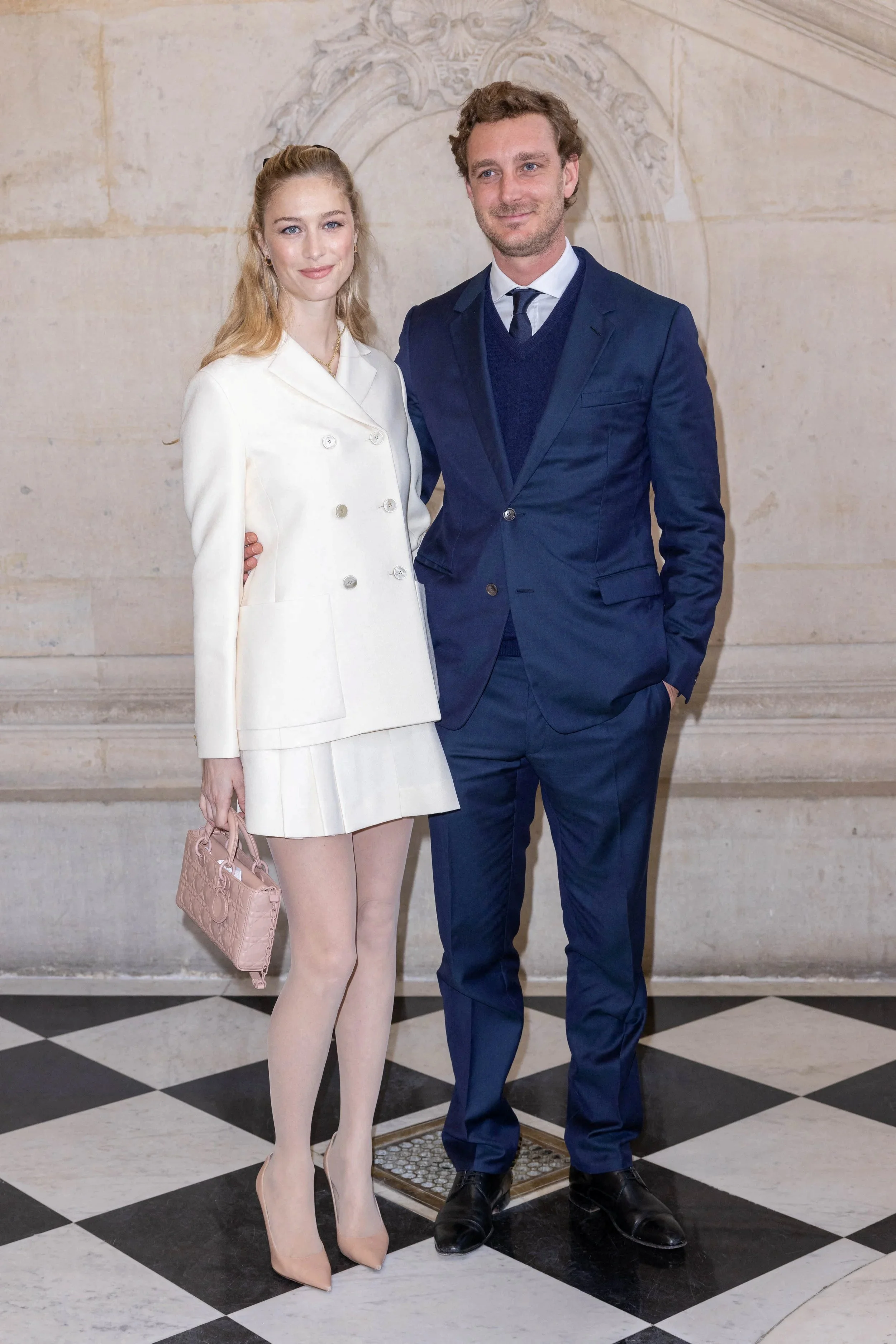Beatrice  with husband  Pierre Casiraghi