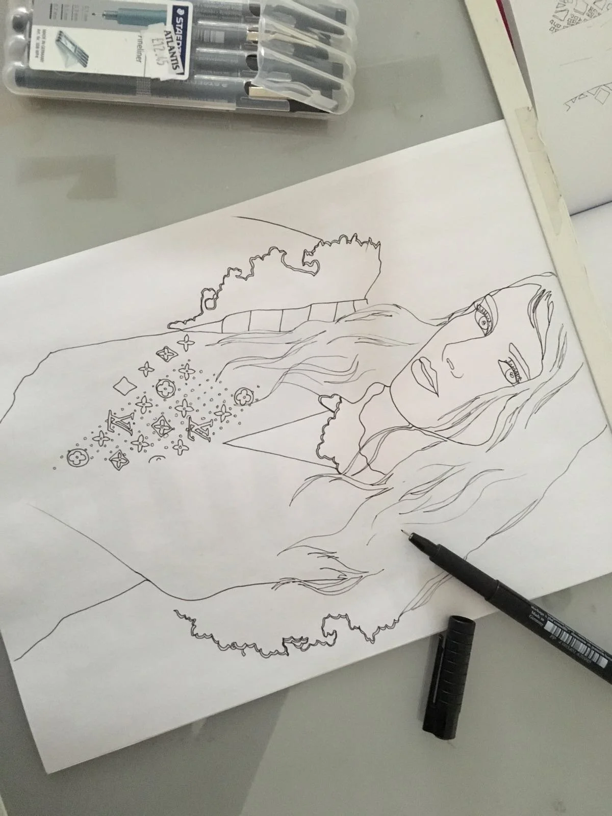 Drawing by Kikka Cavenati