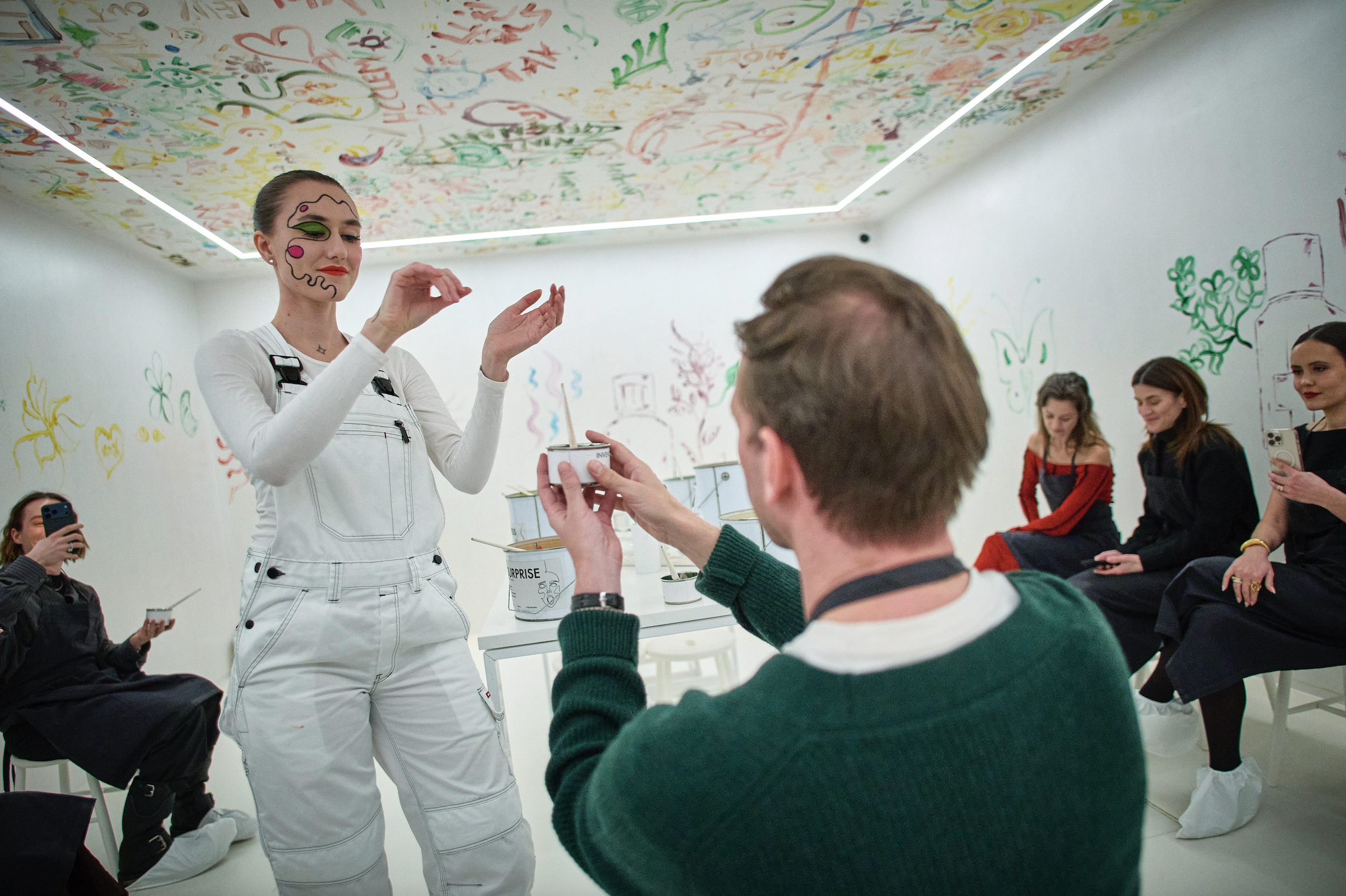 Edible  flavoured paint 