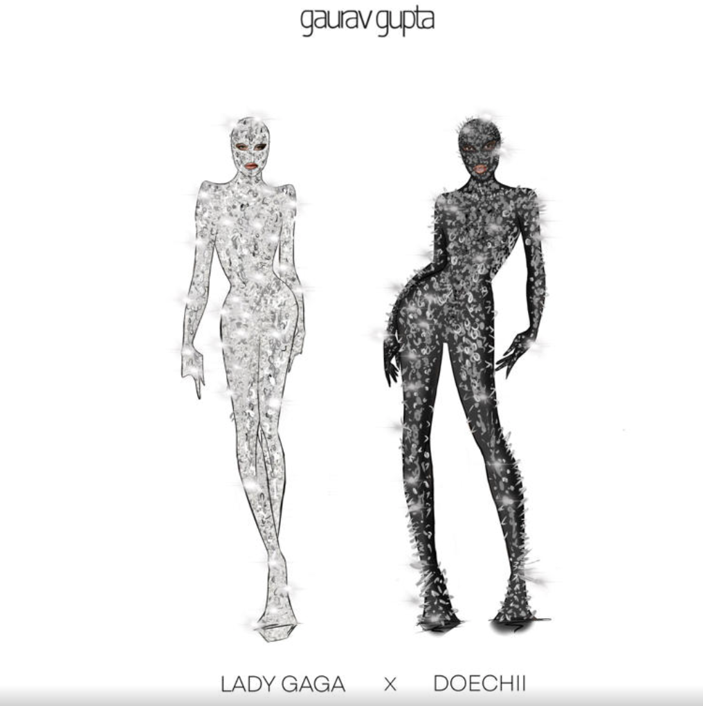 Gurav Gupta features 3000 crystal bodysuits