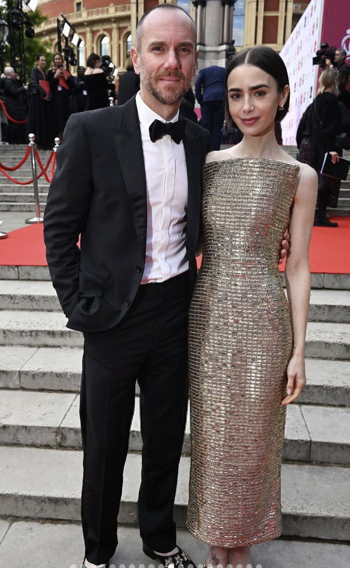 Lilly Collins  and Charlie McDowell