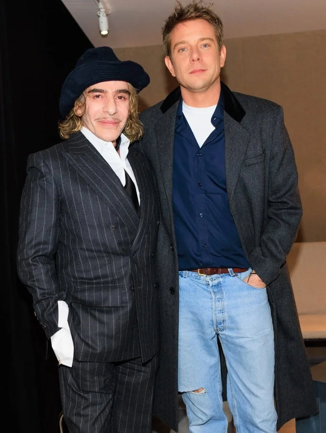John Galliano  and Jonathan Anderson