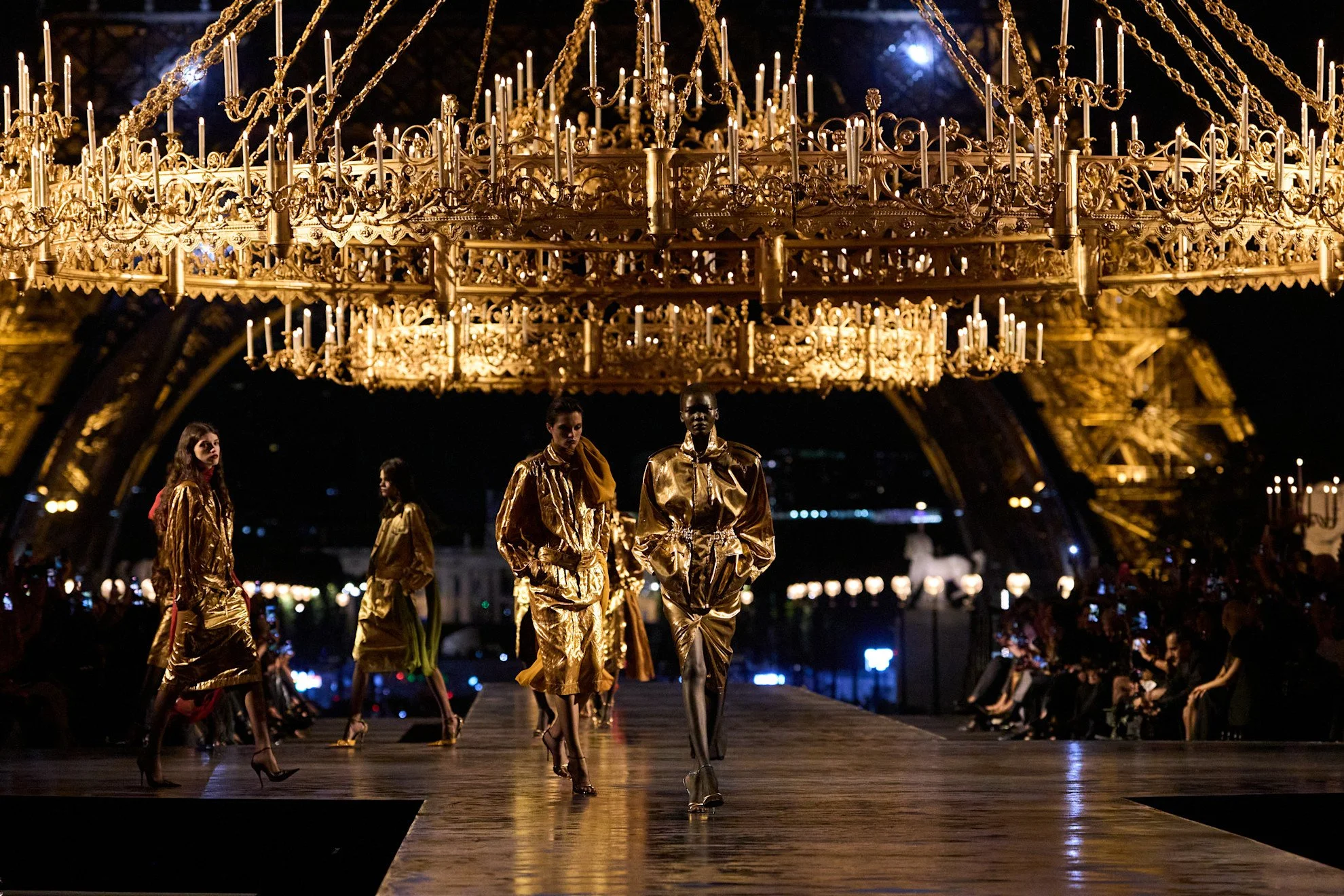 Saint Laurent Goes Gold: A 10‑Year Tribute by Anthony Vaccarello