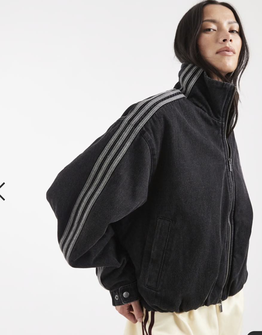 Firebird jacket in true black denim