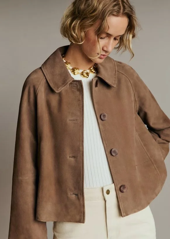 The Return of Brown Suede: The Luxury Trend Everyone Is Wearing