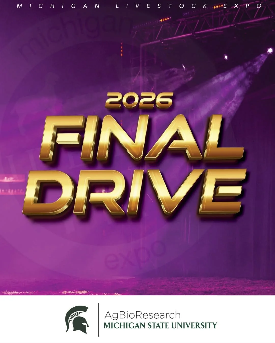 2026 MLE final drive sponsor - MSU AgBioResearch