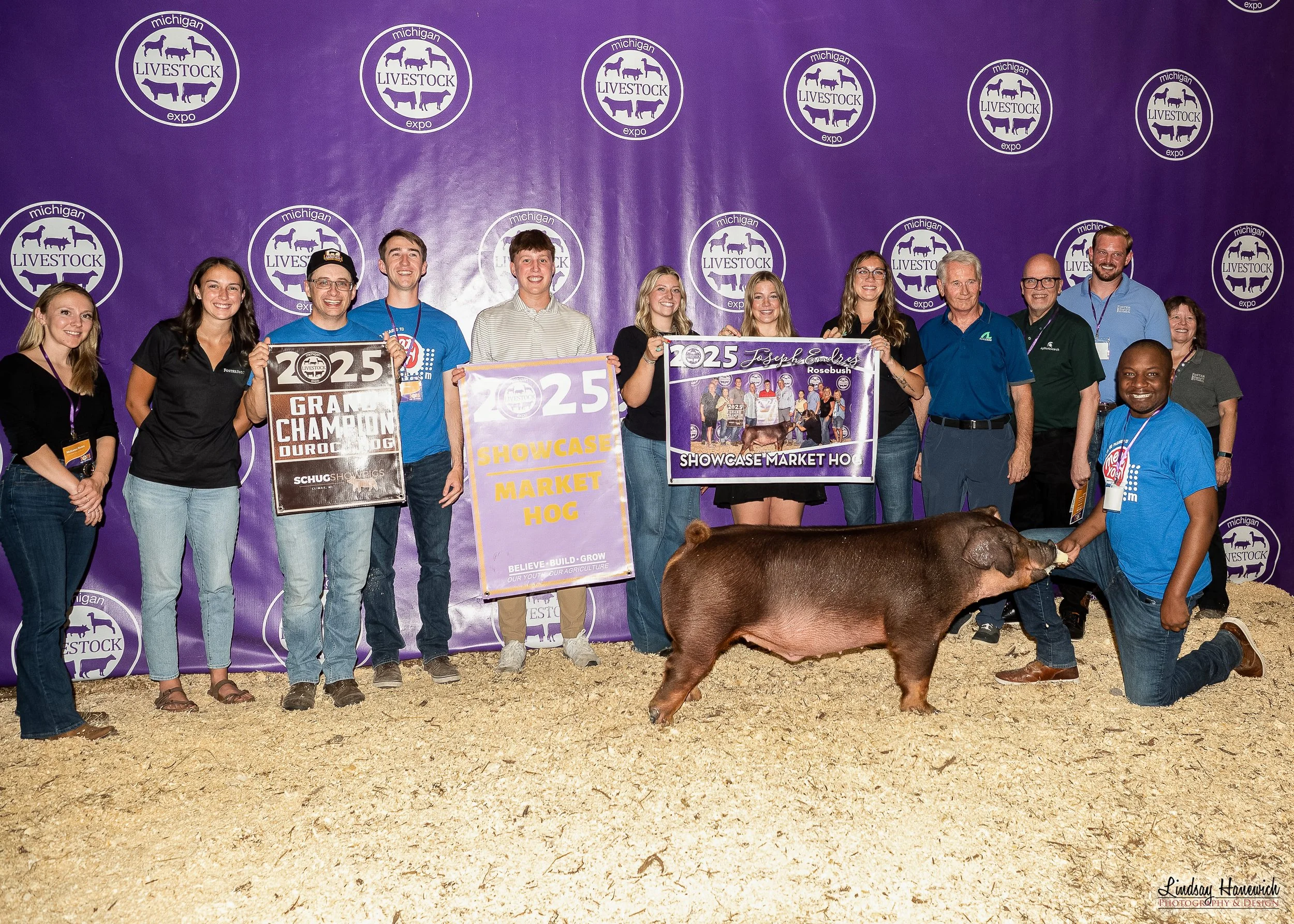2025 MLE Saleabration Showcase Market Hog Shown by Joseph Endres