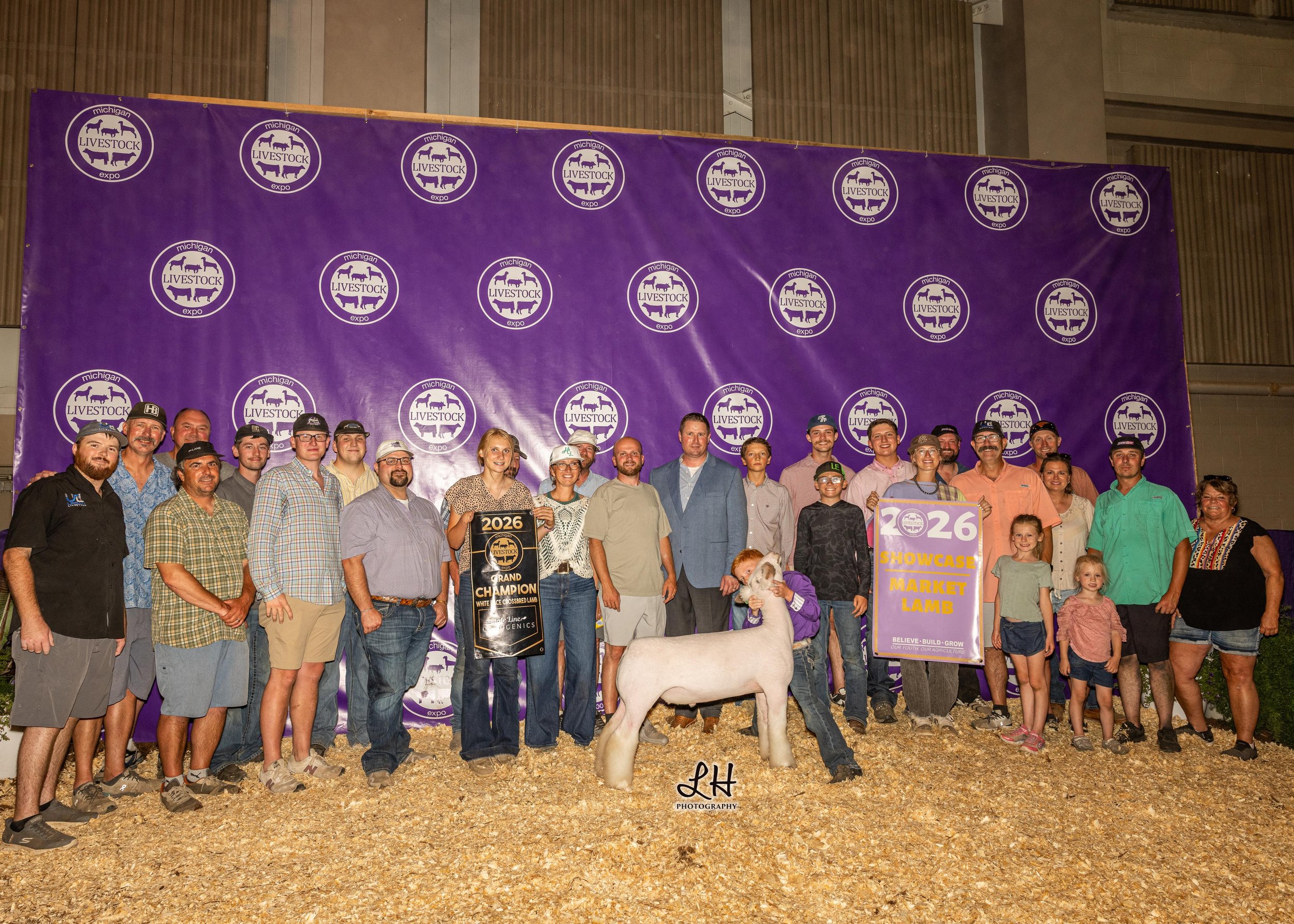 MLE 2026 Showcase Market Lamb shown by Maddox Williams 2026