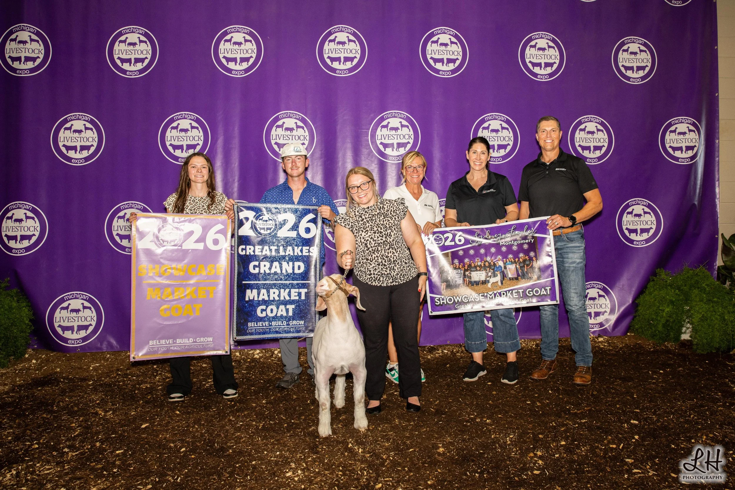 Saleabration 2026 Great Lakes Grand Market Goat shown by Sydney Fowler 2026