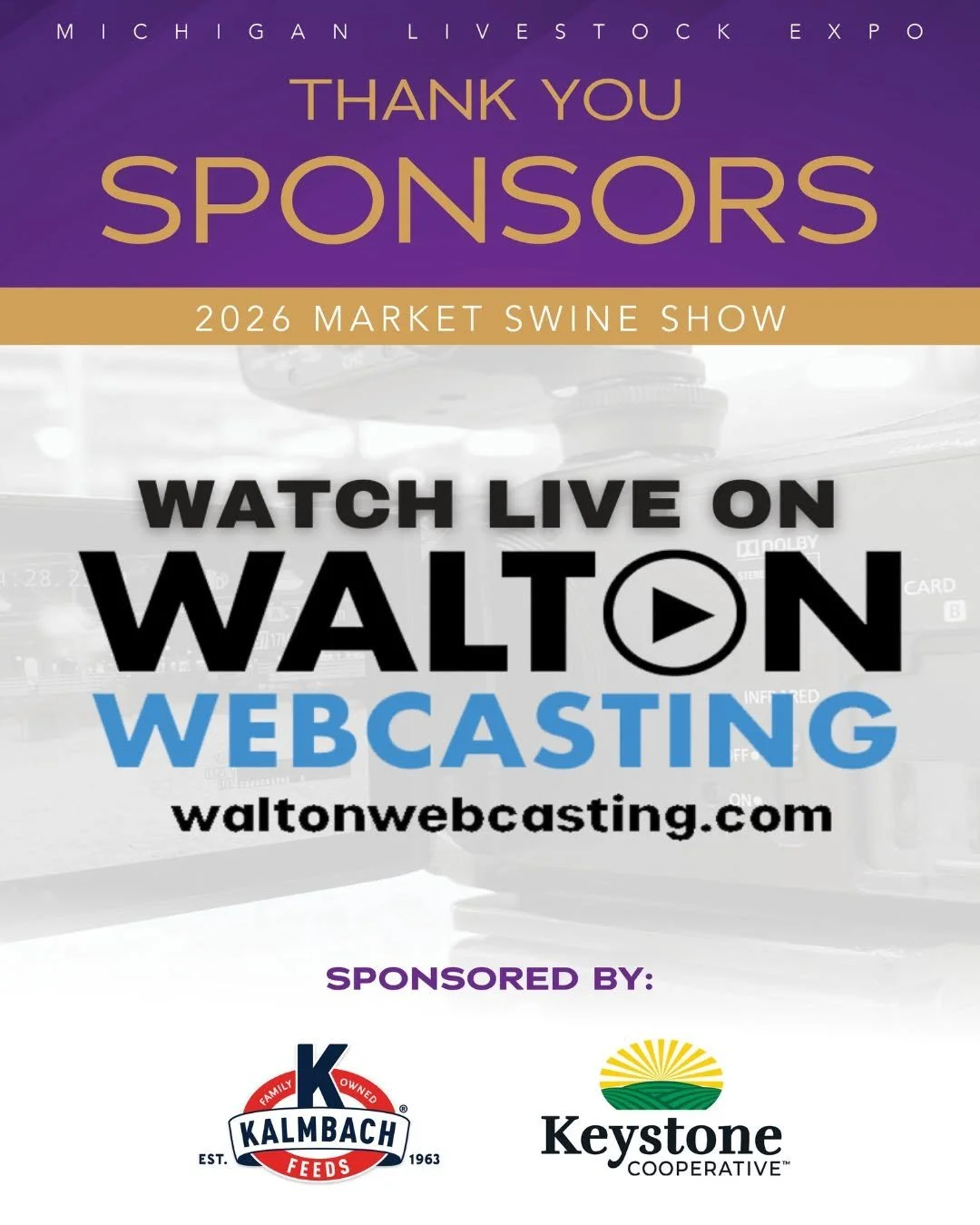 2026 MLE Market Swine Show Sponsors