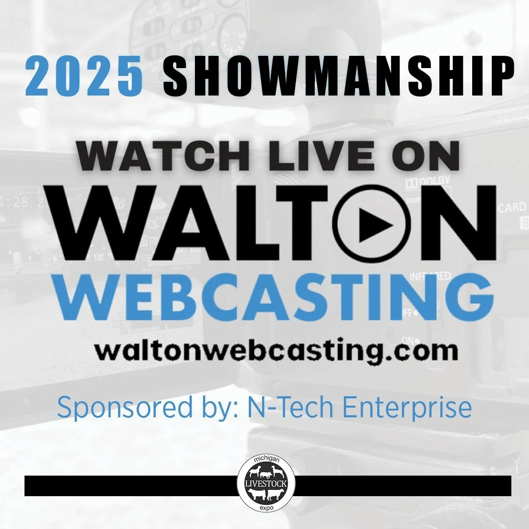 Live broadcasting through Walton Webcasting will be available for MLE showmanship thanks to N-Tech Enterprise