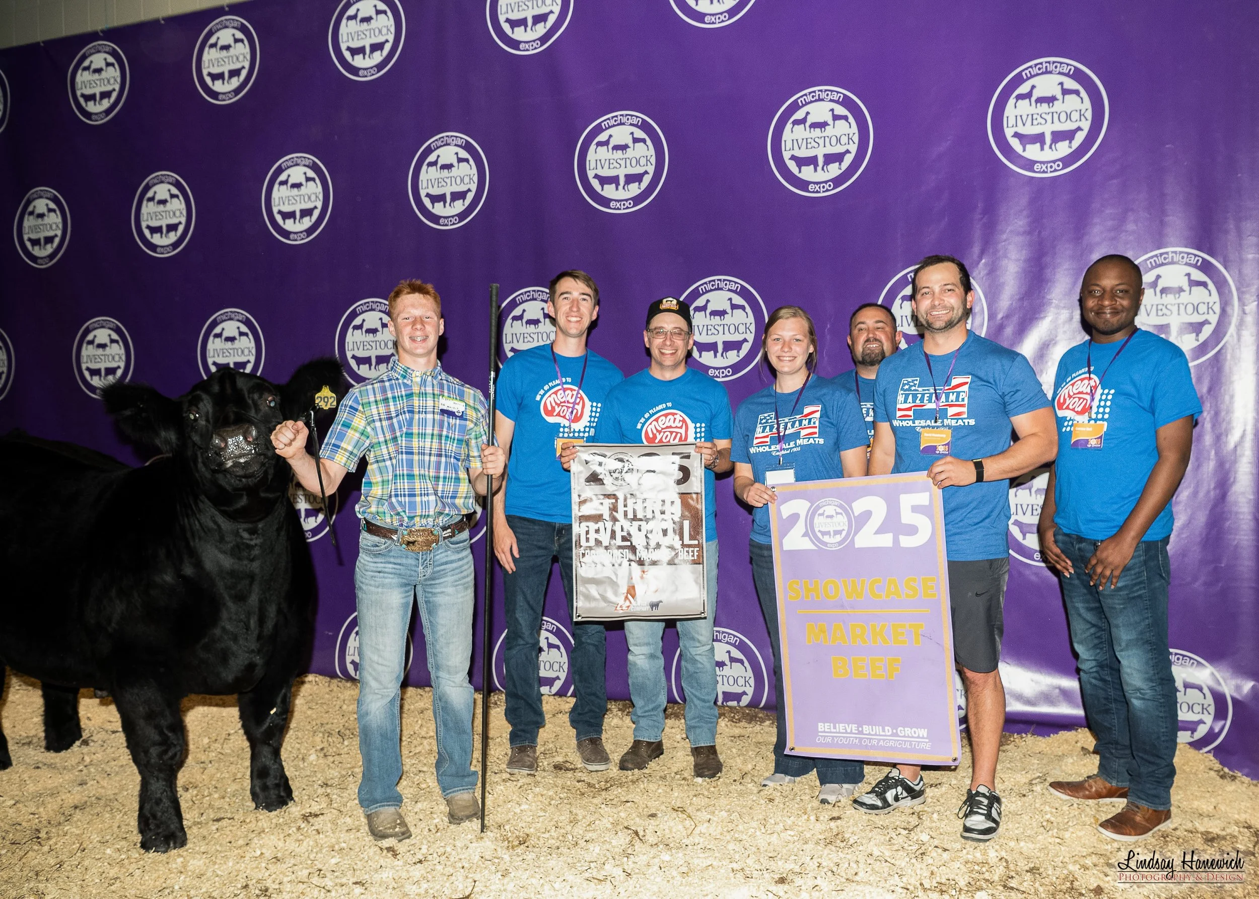 2025 MLE Saleabration Showcase Market Beef Shown by Peyton Harris