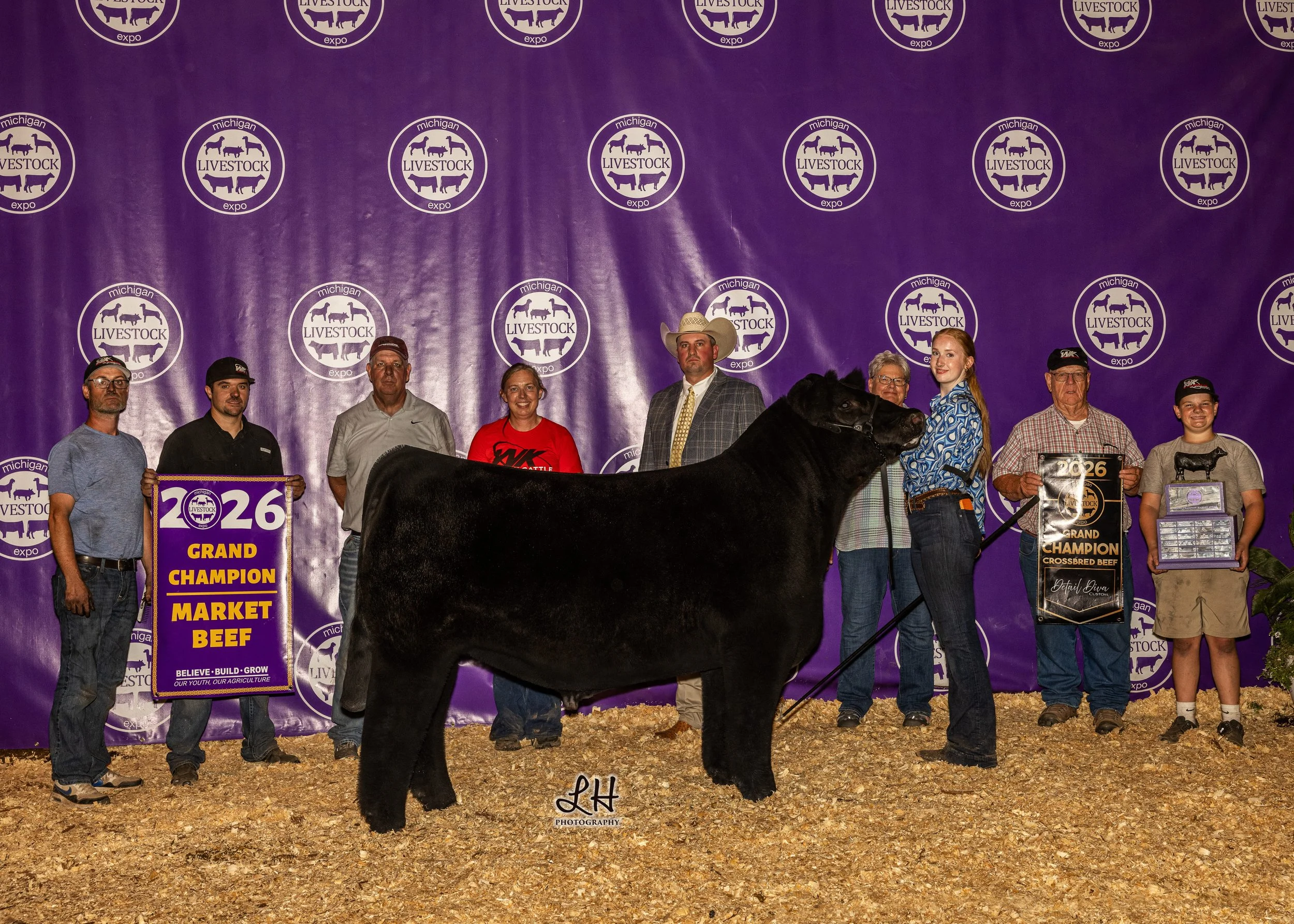 Grand Champion Market Beef - Erin Judge, Remus