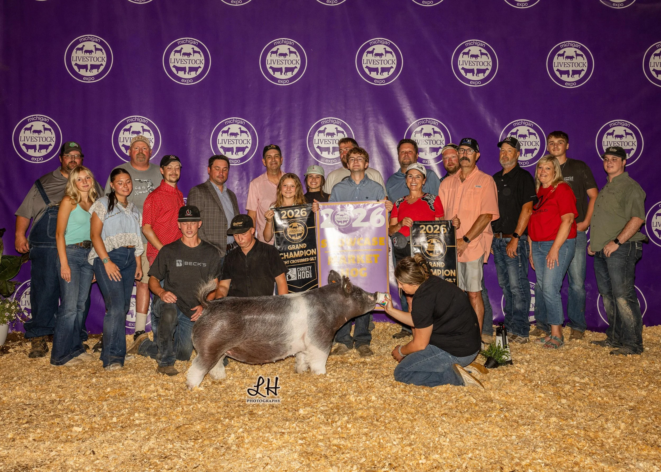 MLE Showcase Market Hog Shown by Reece Chapman 2026