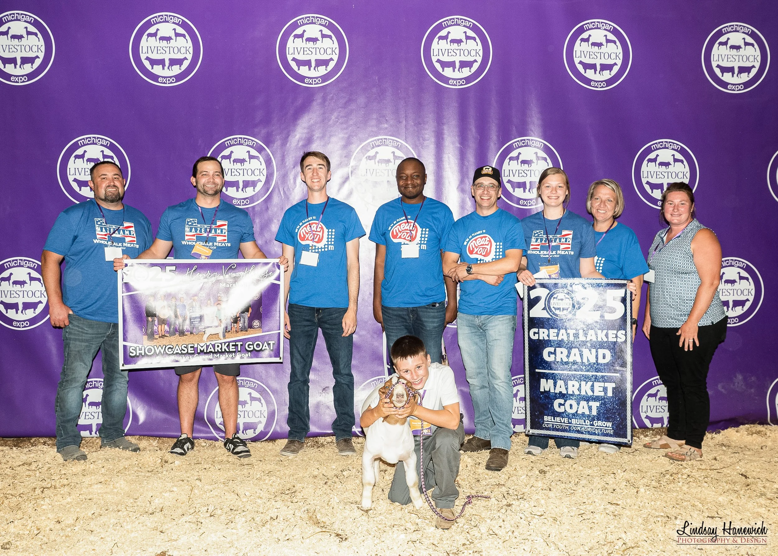2025 MLE Saleabration Great Lakes Grand Champion Market Goat Shown by Henry Vanhoose