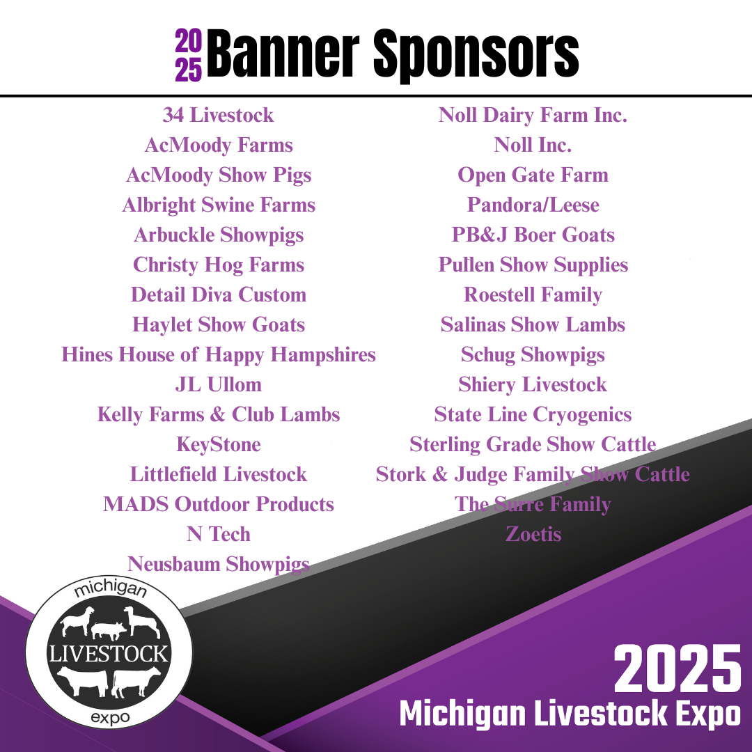 A list of banner sponsors