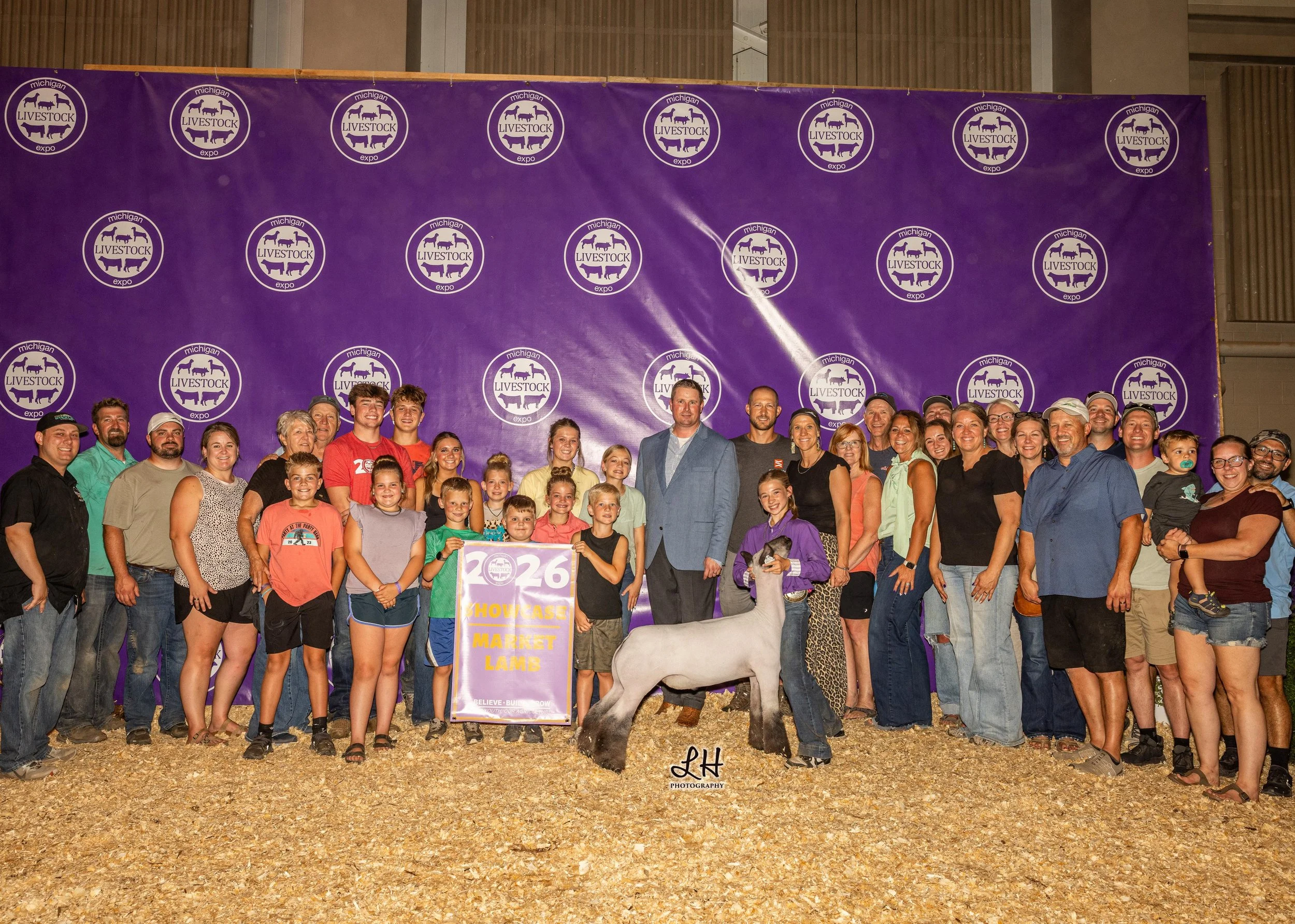 MLE backdrop Showcase Market Lamb shown by Natalie Albright 2026
