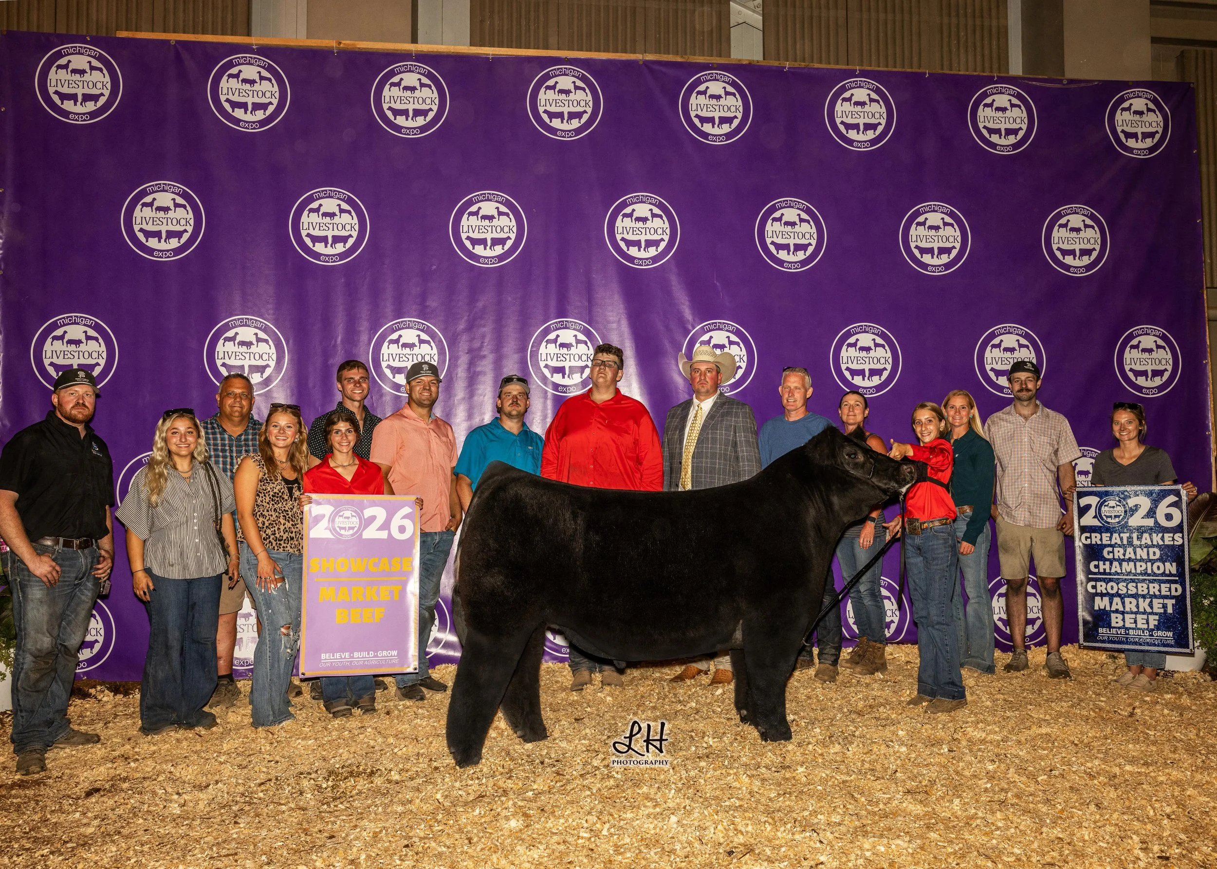 Great Lakes Grand Crossbred Market Beef Shown By Charlotte Marvel 2026