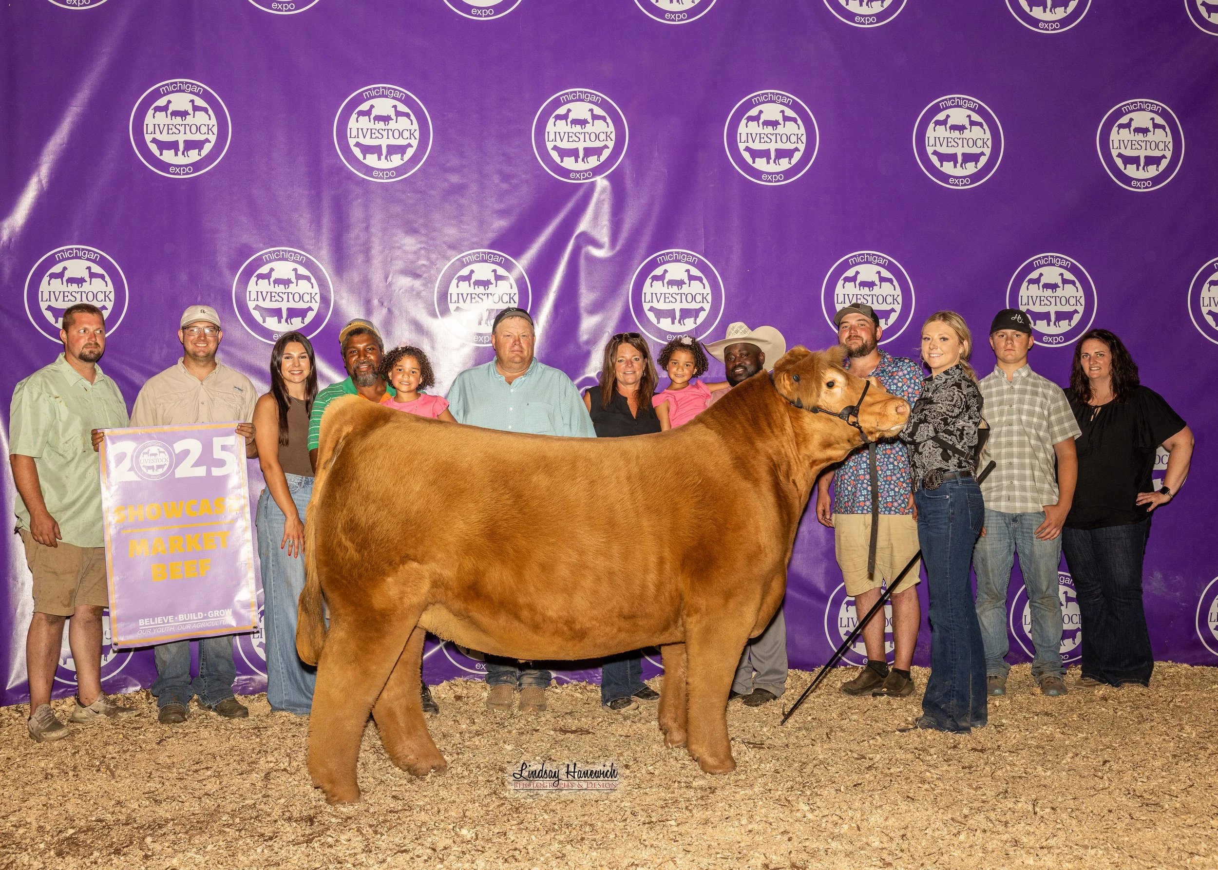 2025 MLE Market Beef Results - Showcase Market Beef Shown by Alissa Boersen
