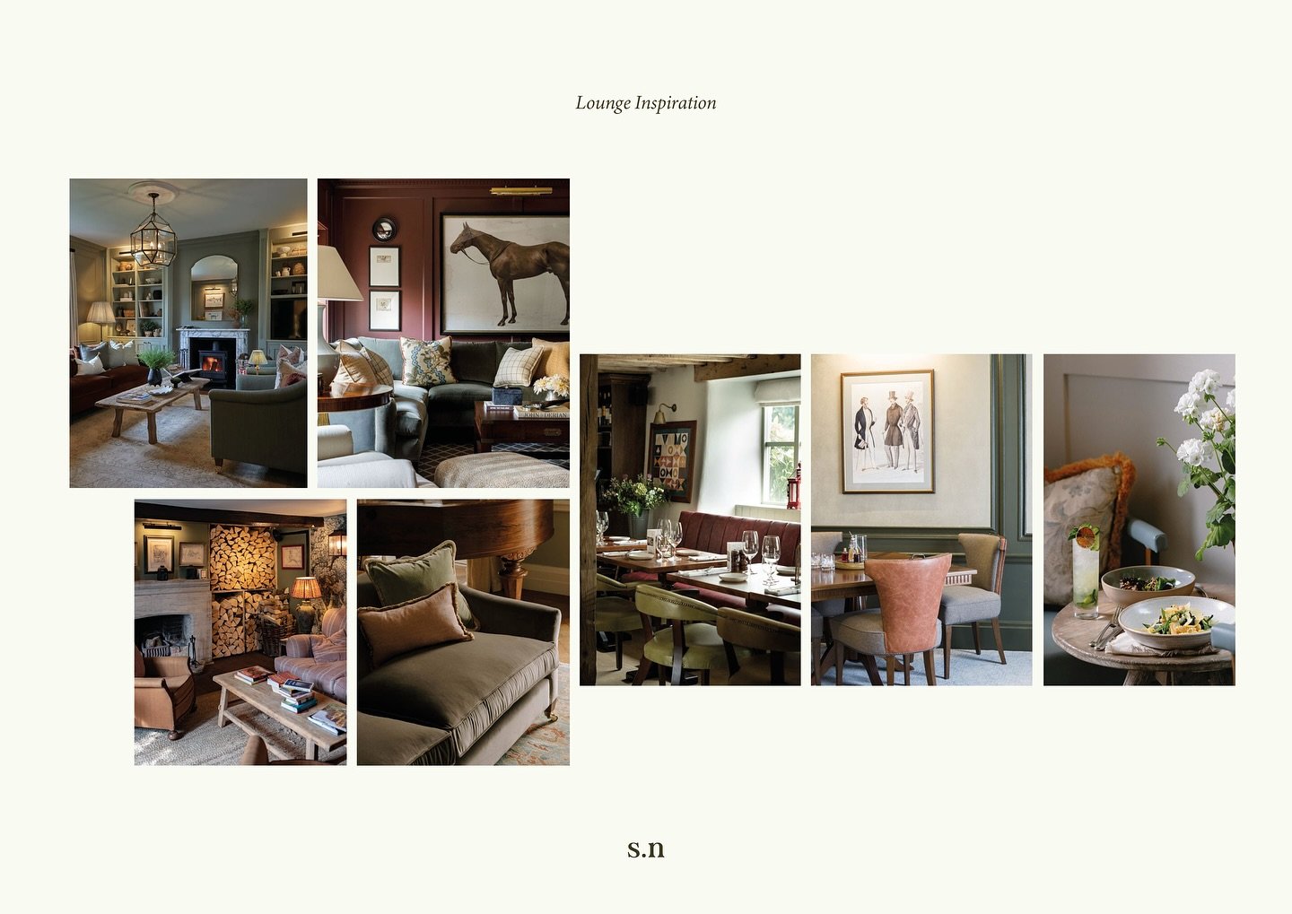 Sink into comfort and country charm - our vision for the lounge at @frenshampondhotel is all about creating a warm and inviting retreat. Picture cosy sofas and armchairs, timber furniture with low level lighting for a soft, ambient glow.

#SurreyInte