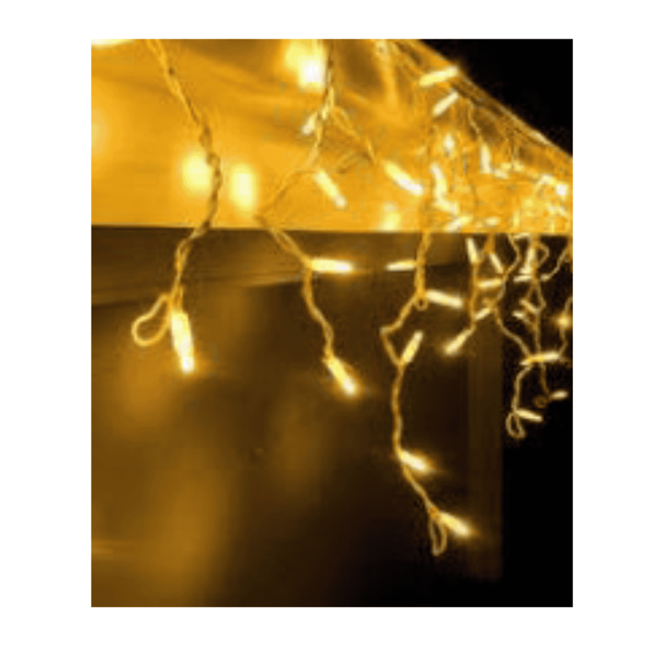 10m fairy light icicle curtain for wedding and corporate event hire by Du Toit Events in Plettenberg Bay and the Garden Route