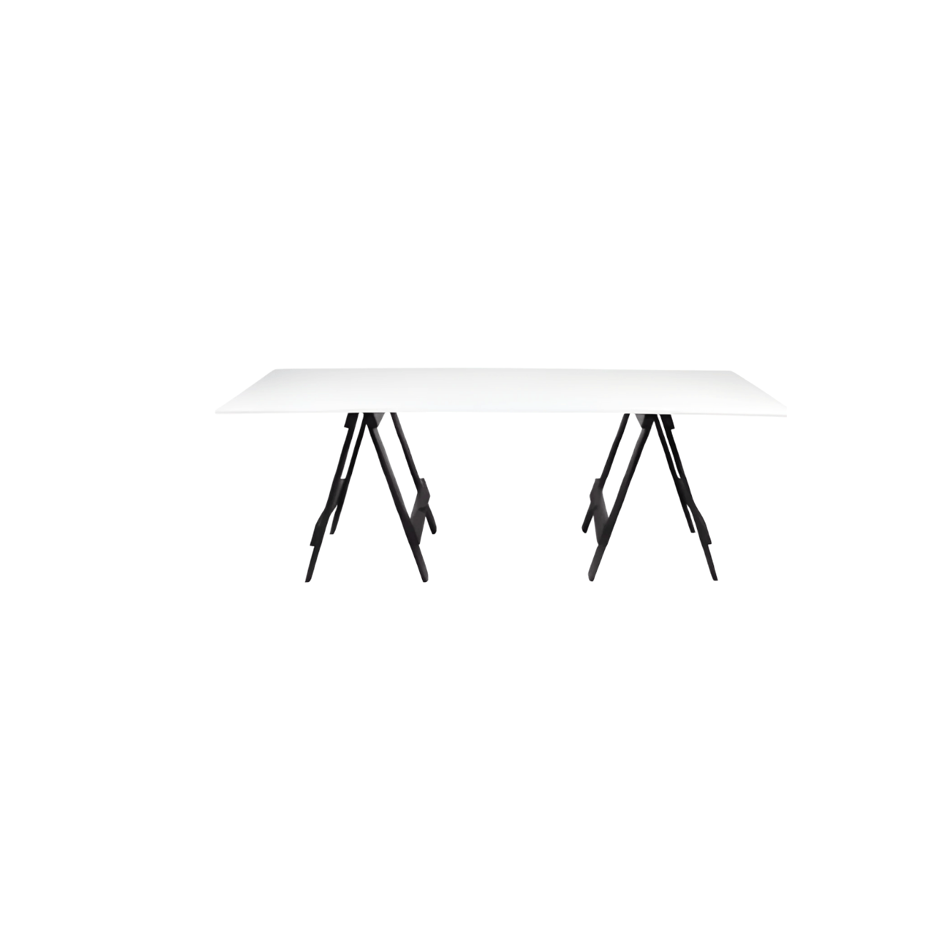 Rectangular Table - Wooden White:
75cm x 1.8 / 1m x 2.4m / 1.2m x 2.4m
