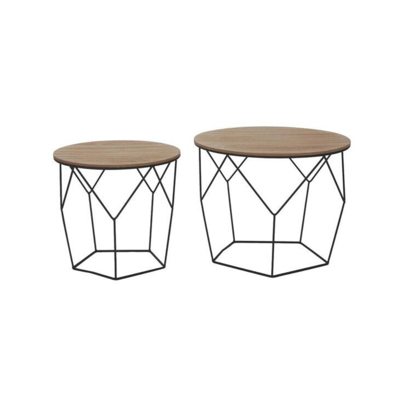 Siena side table set of two for wedding and corporate event hire by Du Toit Events in Plettenberg Bay and the Garden Route