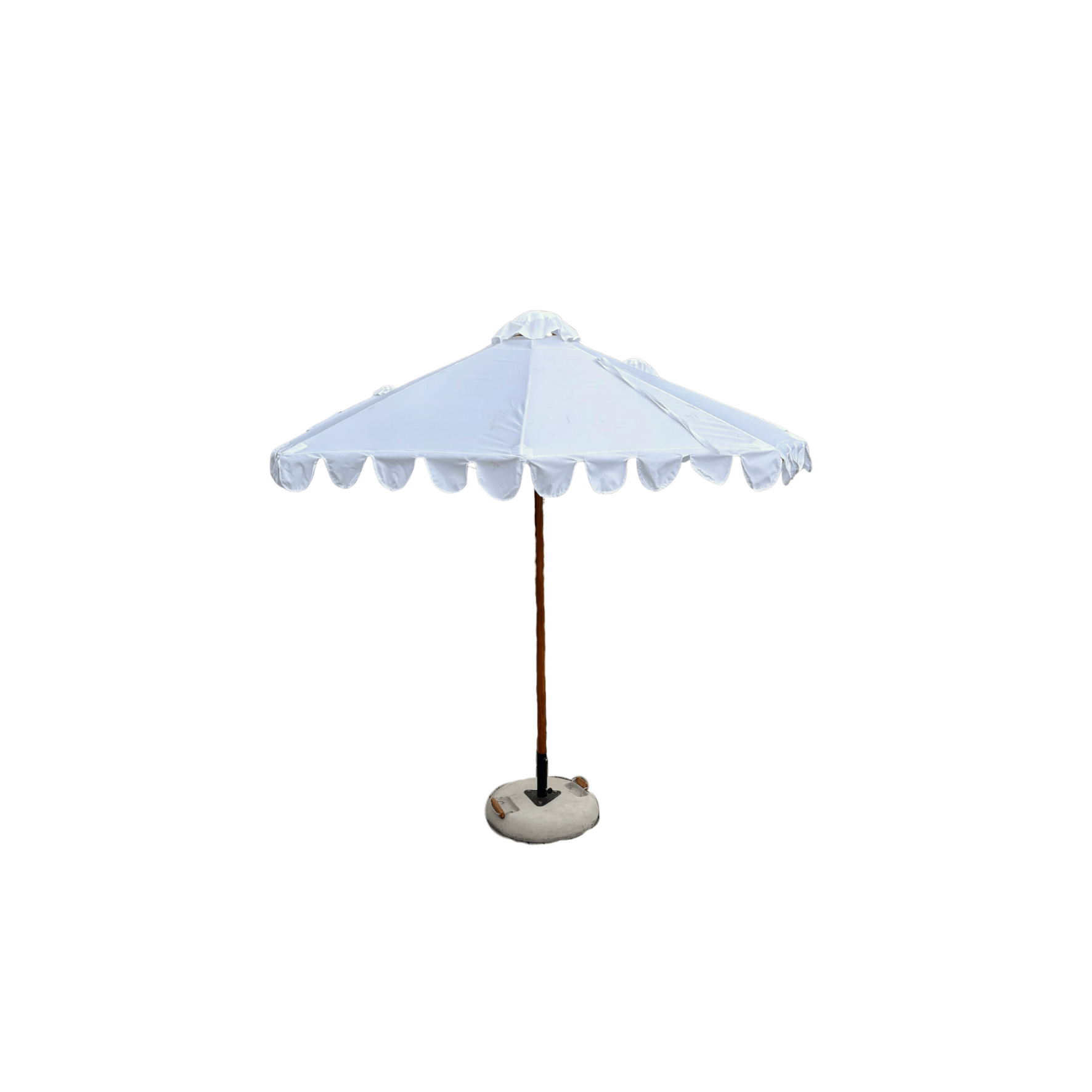 Scalloped Umbrella - 3m