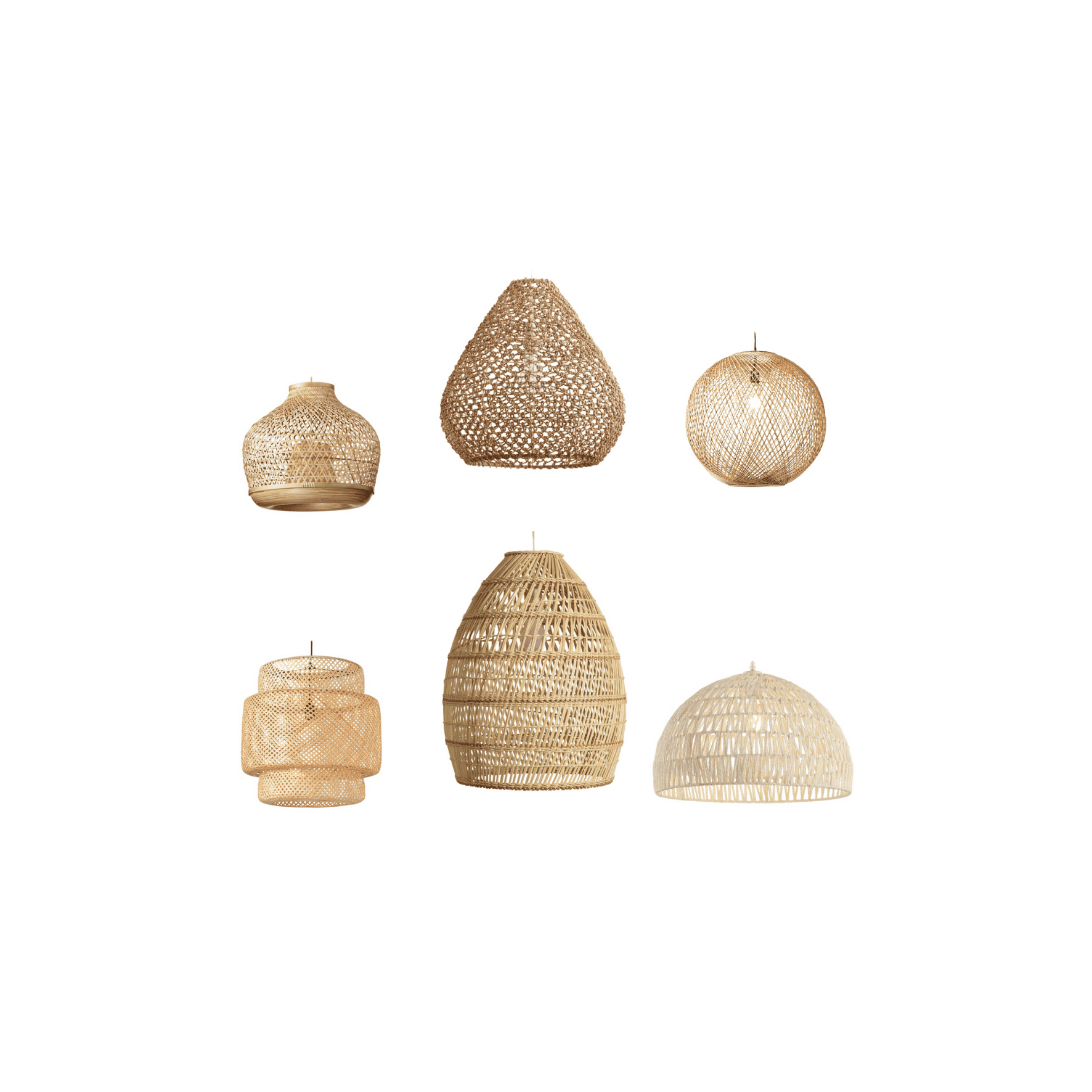 Rattan Pendant Lights