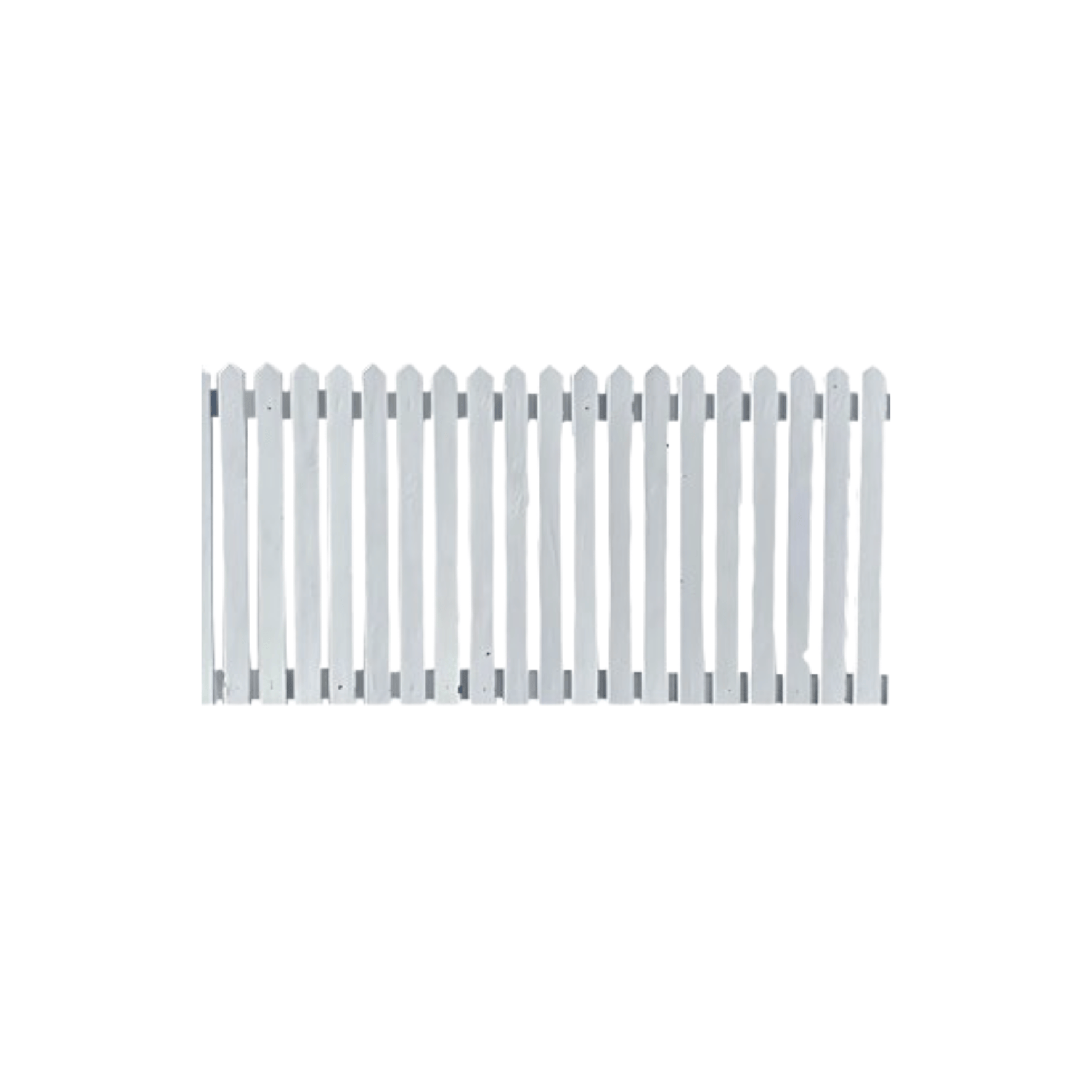 Pickett Fencing - Wooden White