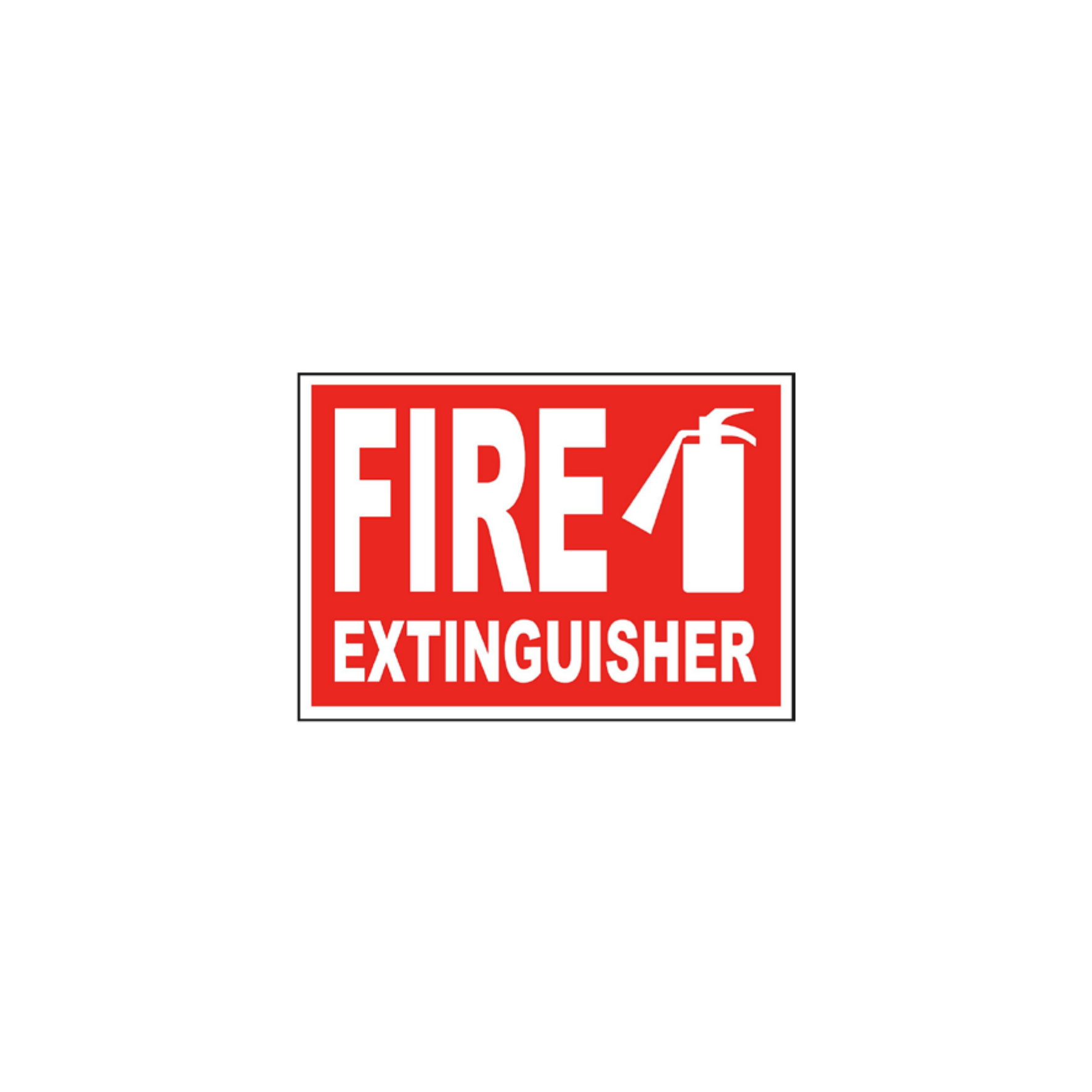 Fire Extinguisher Sign