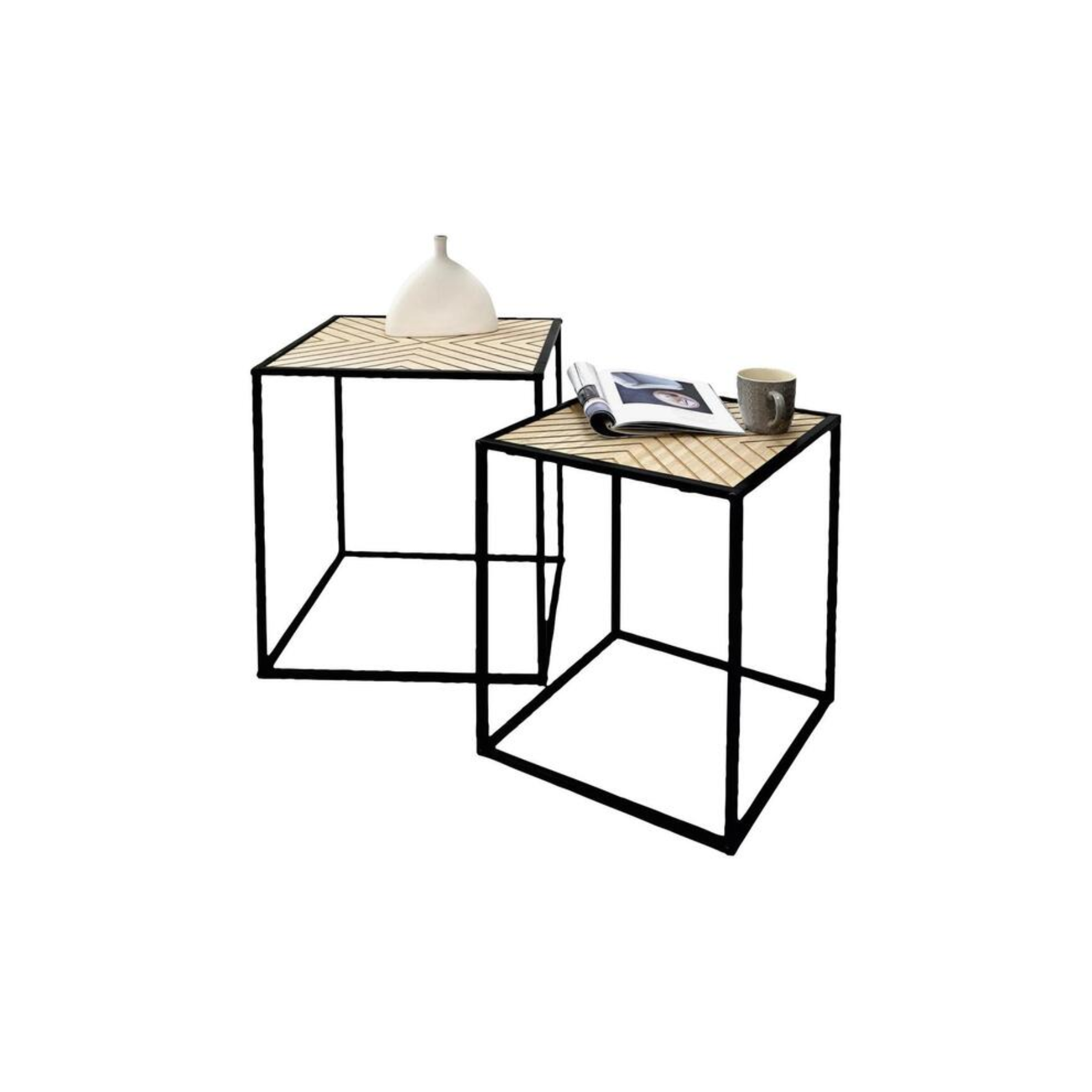 Koga Square Side Table Set of 2